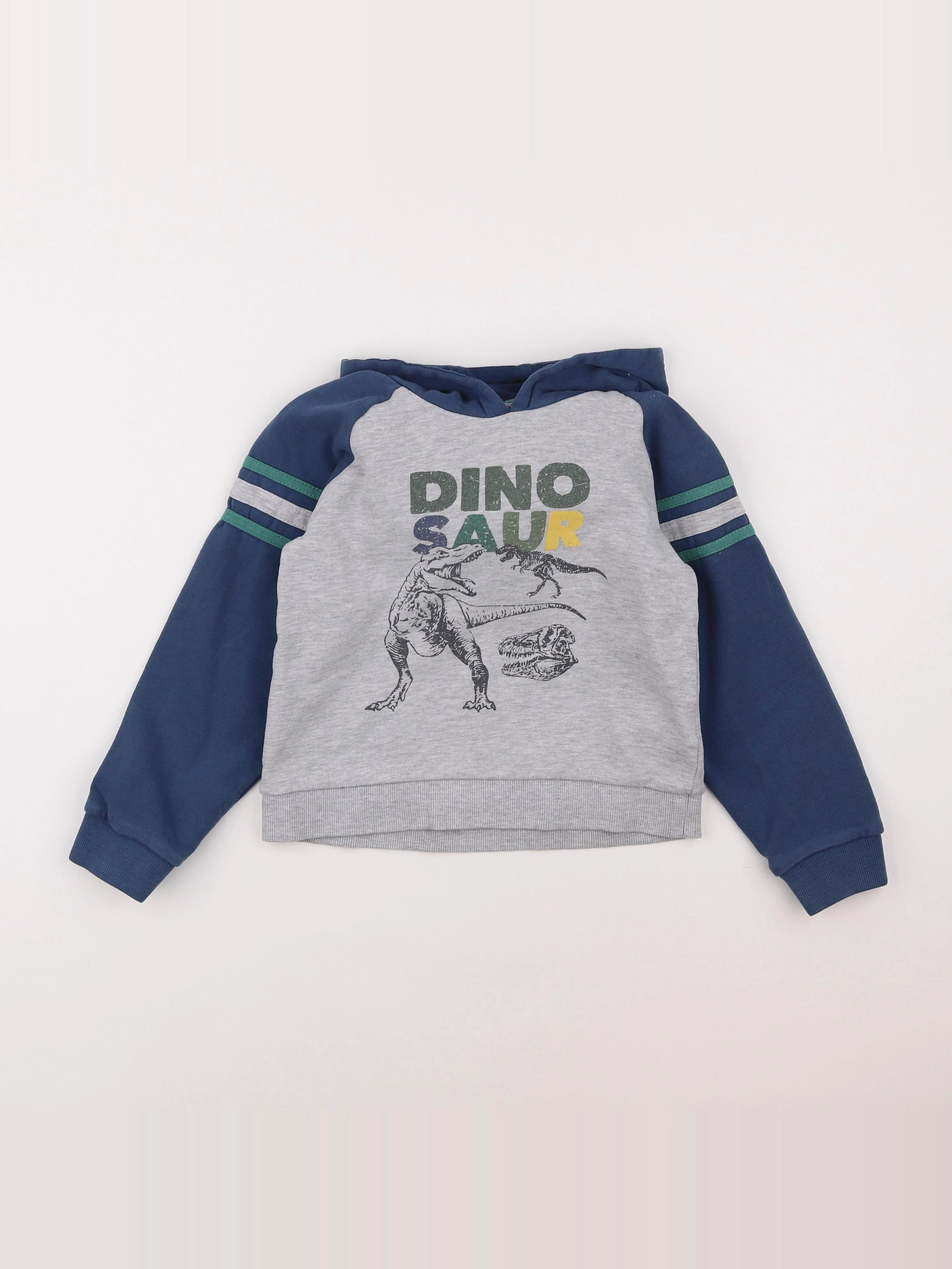 Vertbaudet - sweat multicolore - 6 ans