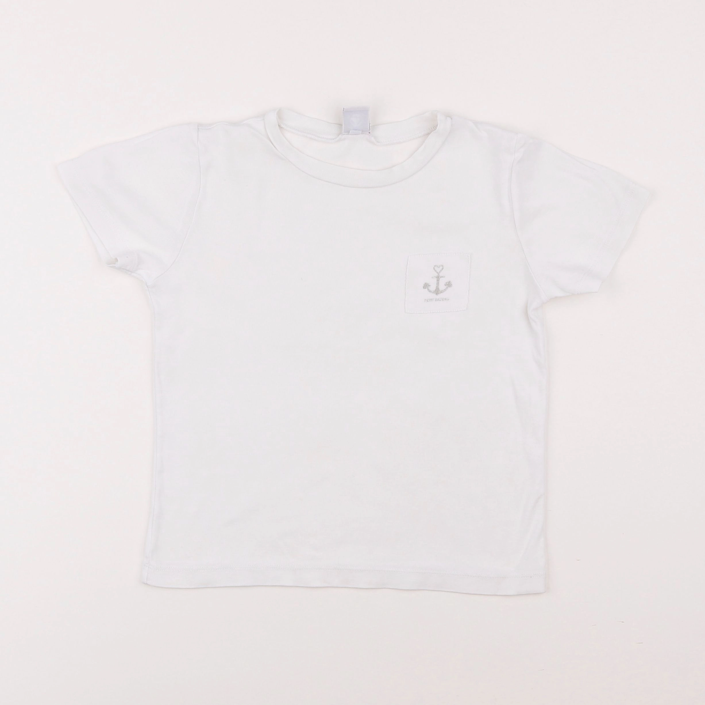 Petit Bateau - maillot de corps blanc - 6 ans