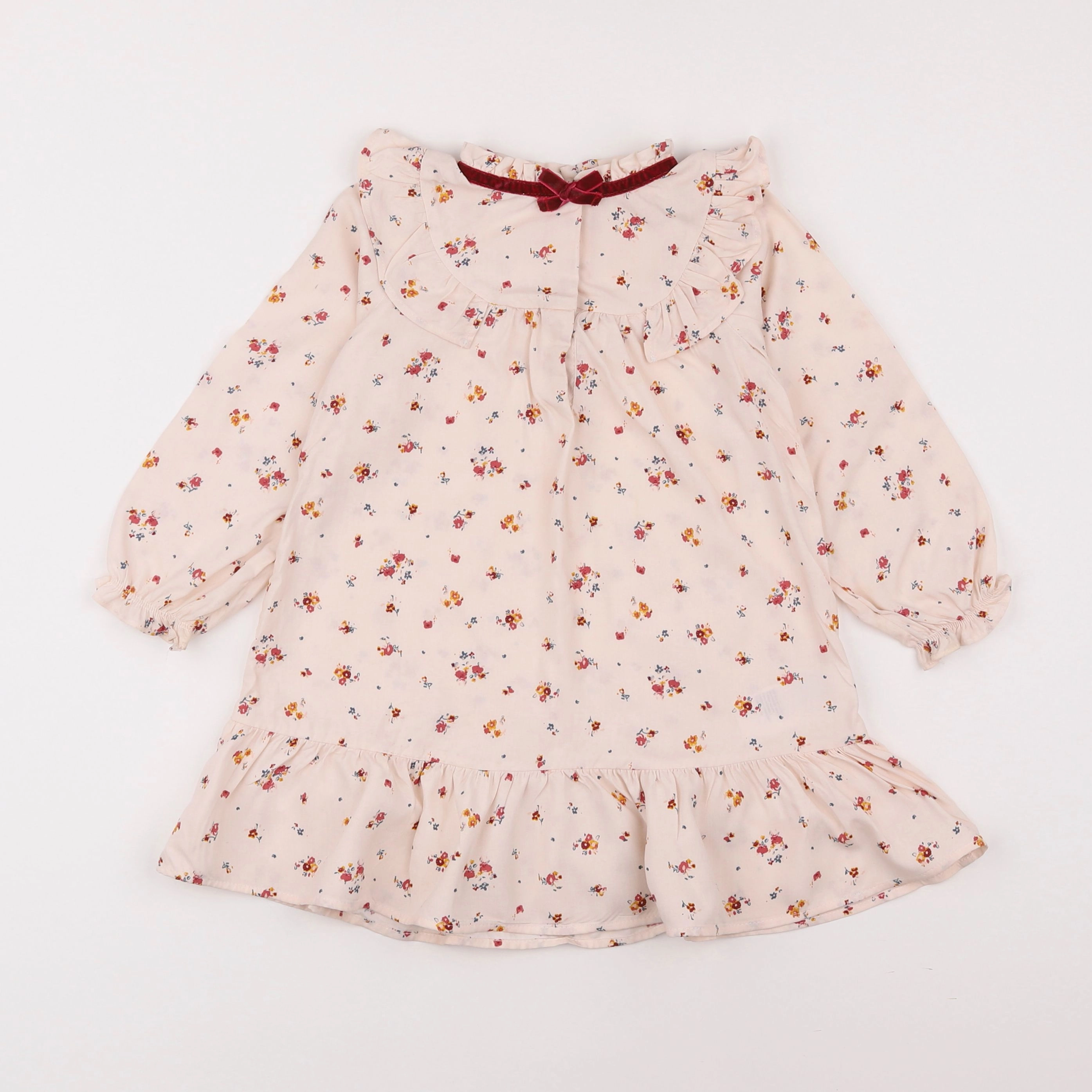 Vertbaudet - robe multicolore - 3 ans