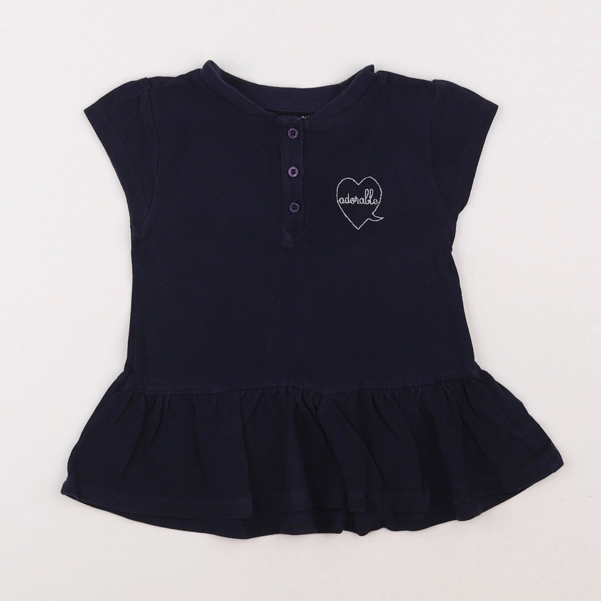 Vertbaudet - robe bleu - 4 ans