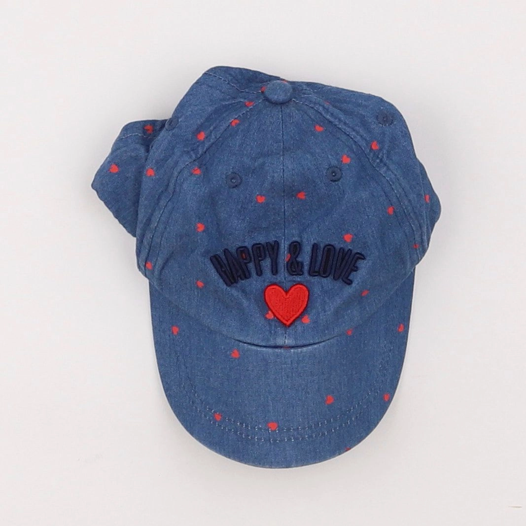 Vertbaudet - casquette bleu - 2/3 ans