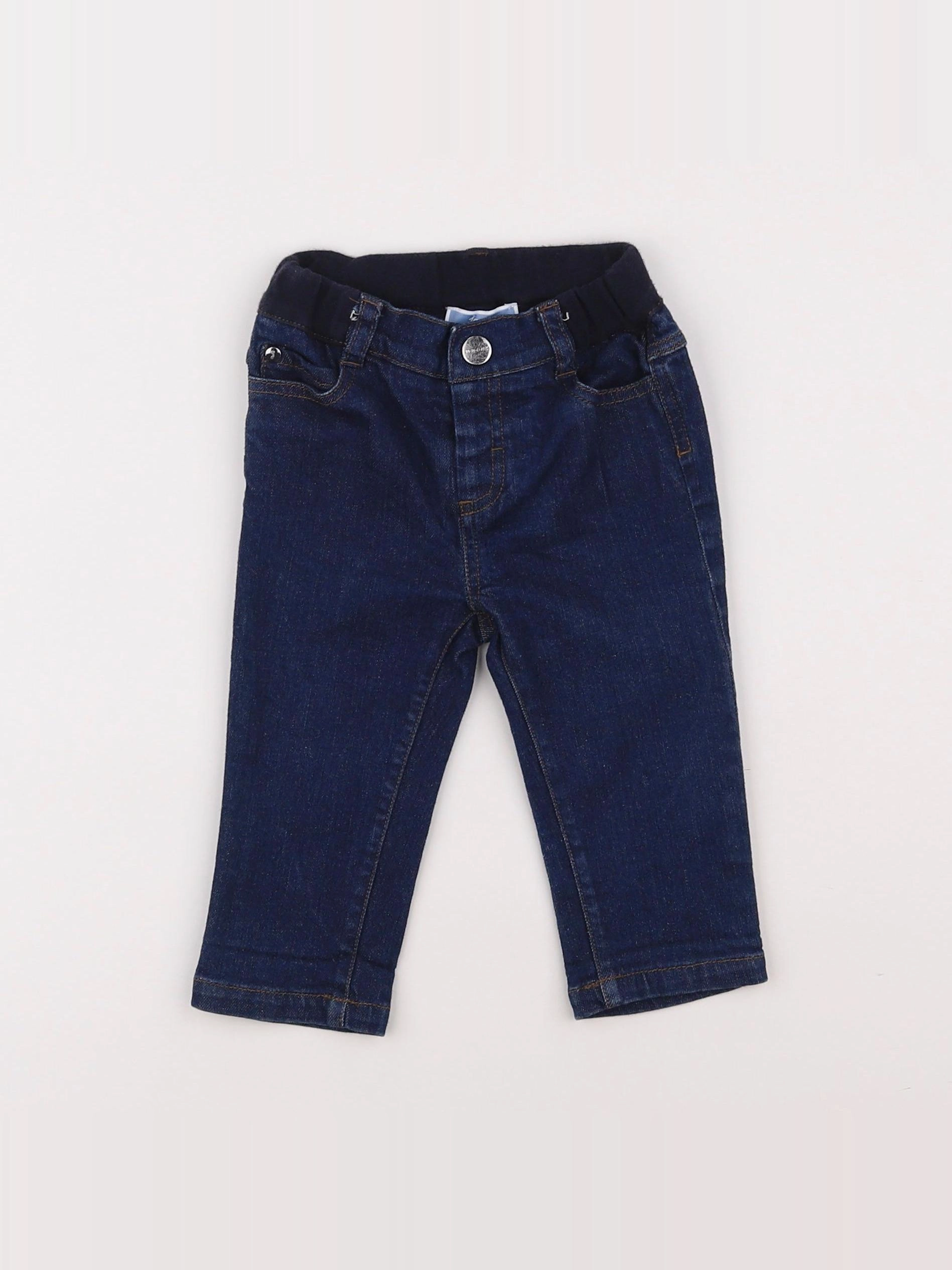 Jacadi - jean bleu - 12 mois