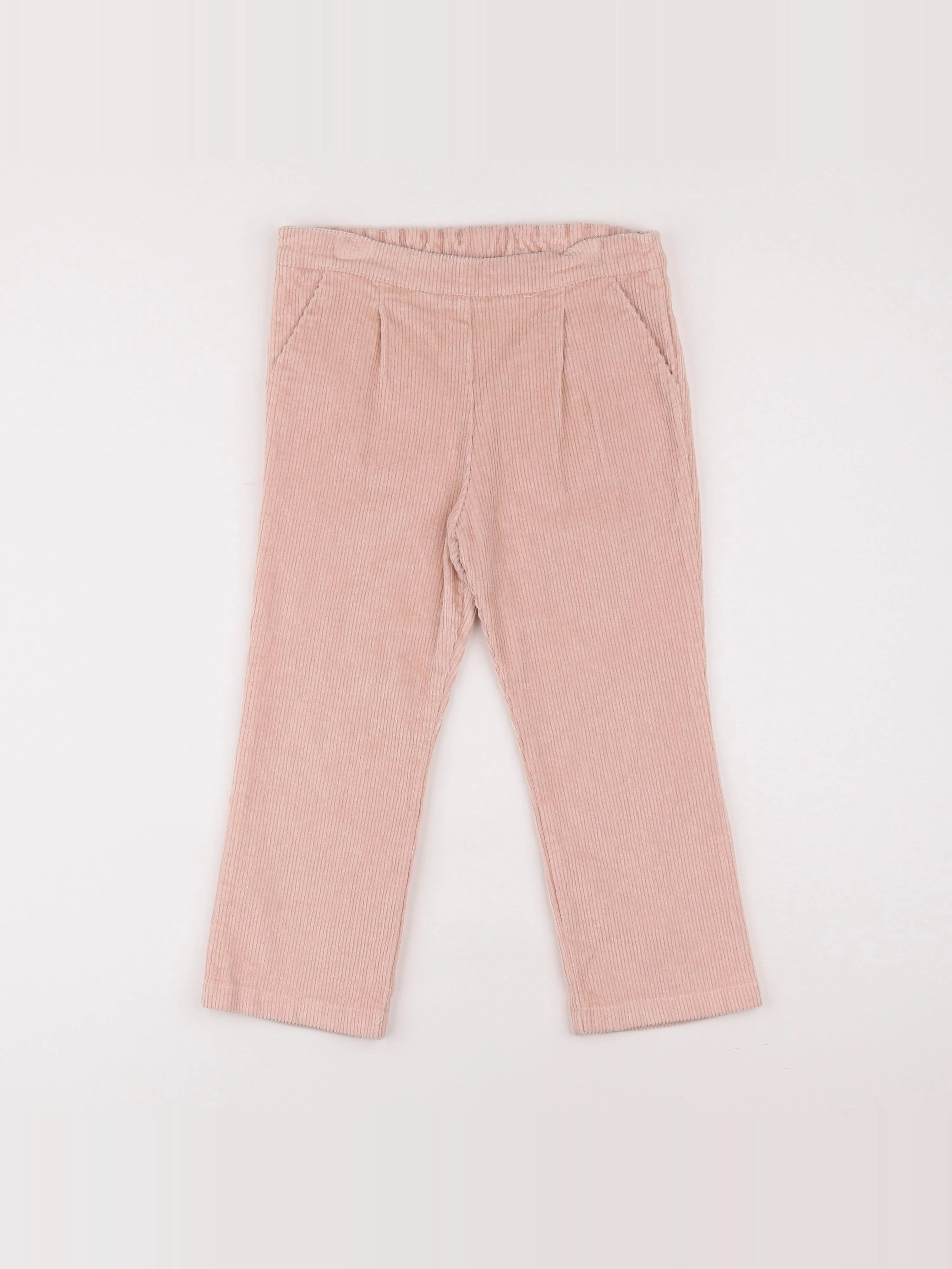 Frangin Frangine - pantalon rose - 8 ans