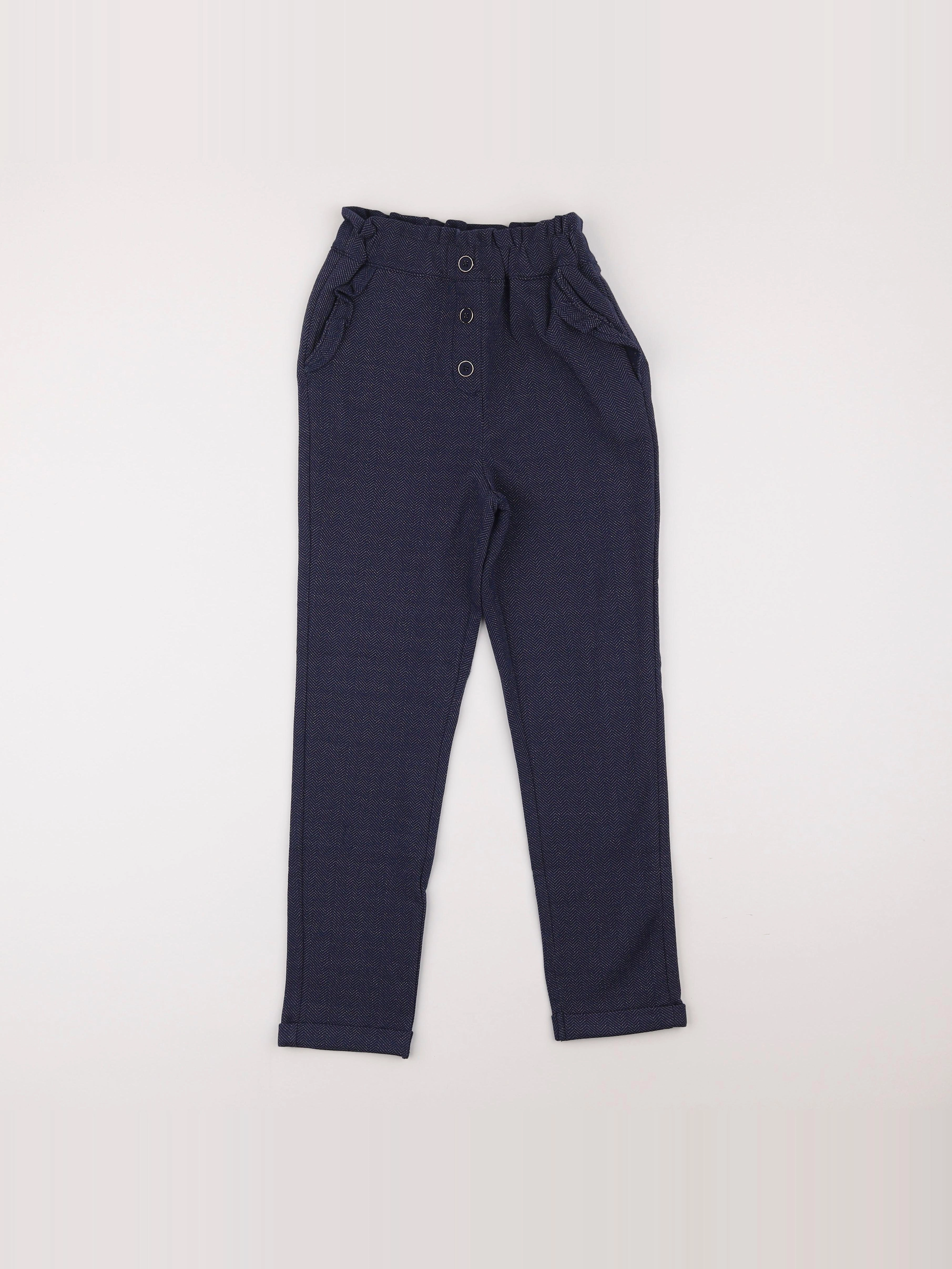 Tape à l'oeil - pantalon bleu - 7 ans