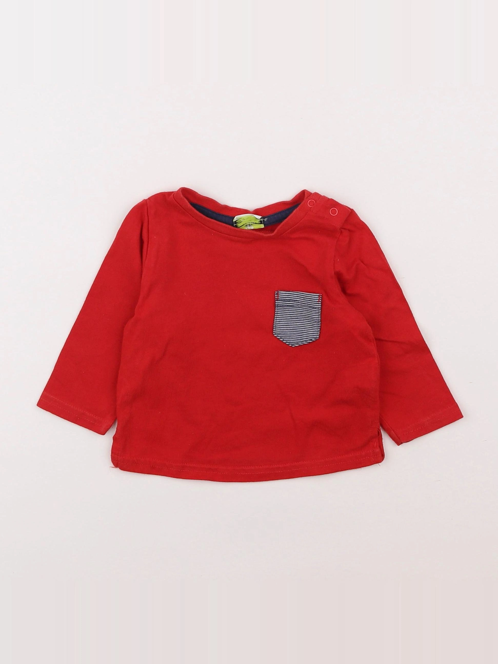Tape à l'oeil - tee-shirt rouge - 6 mois