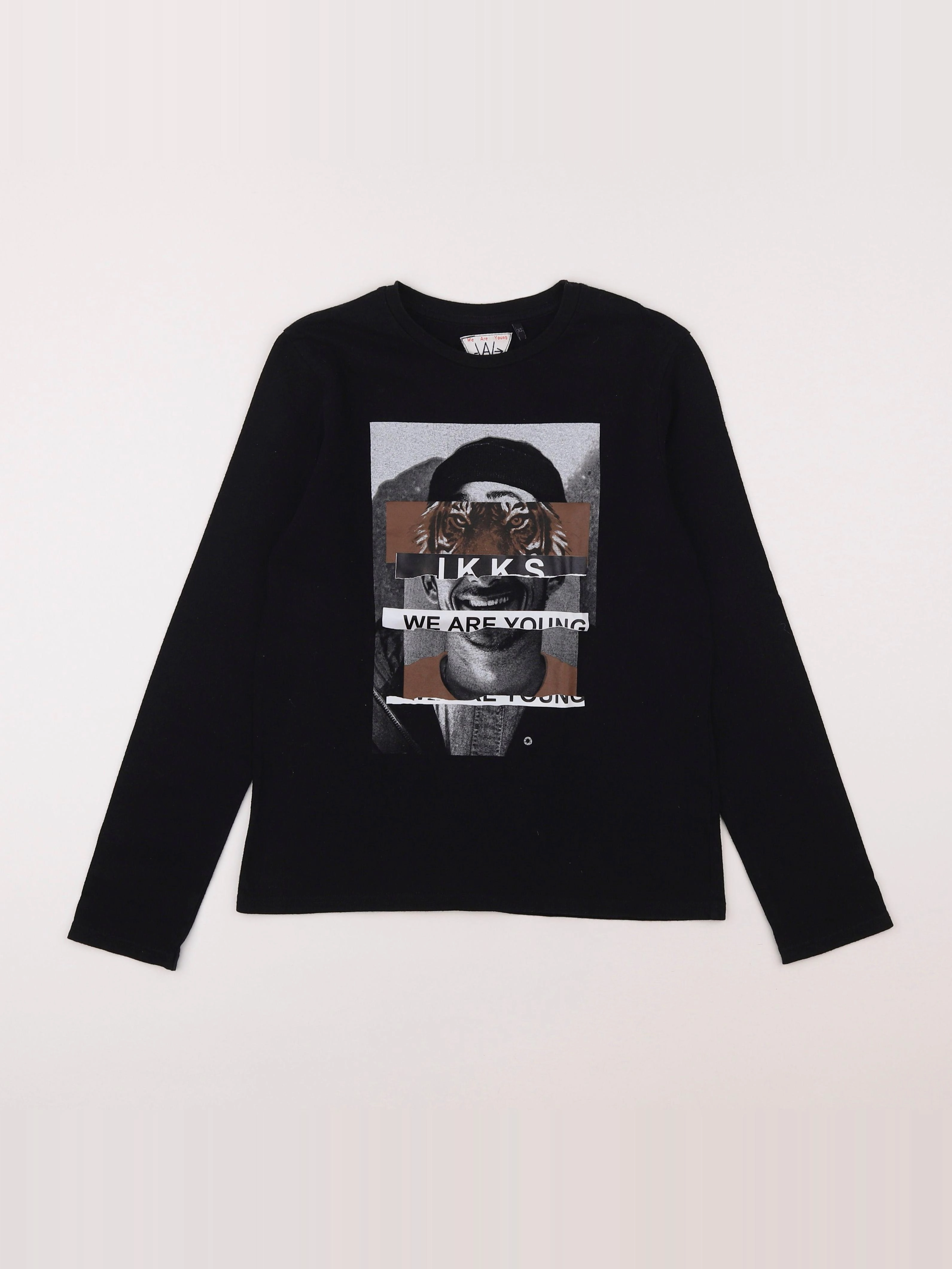 IKKS - tee-shirt noir - 12 ans