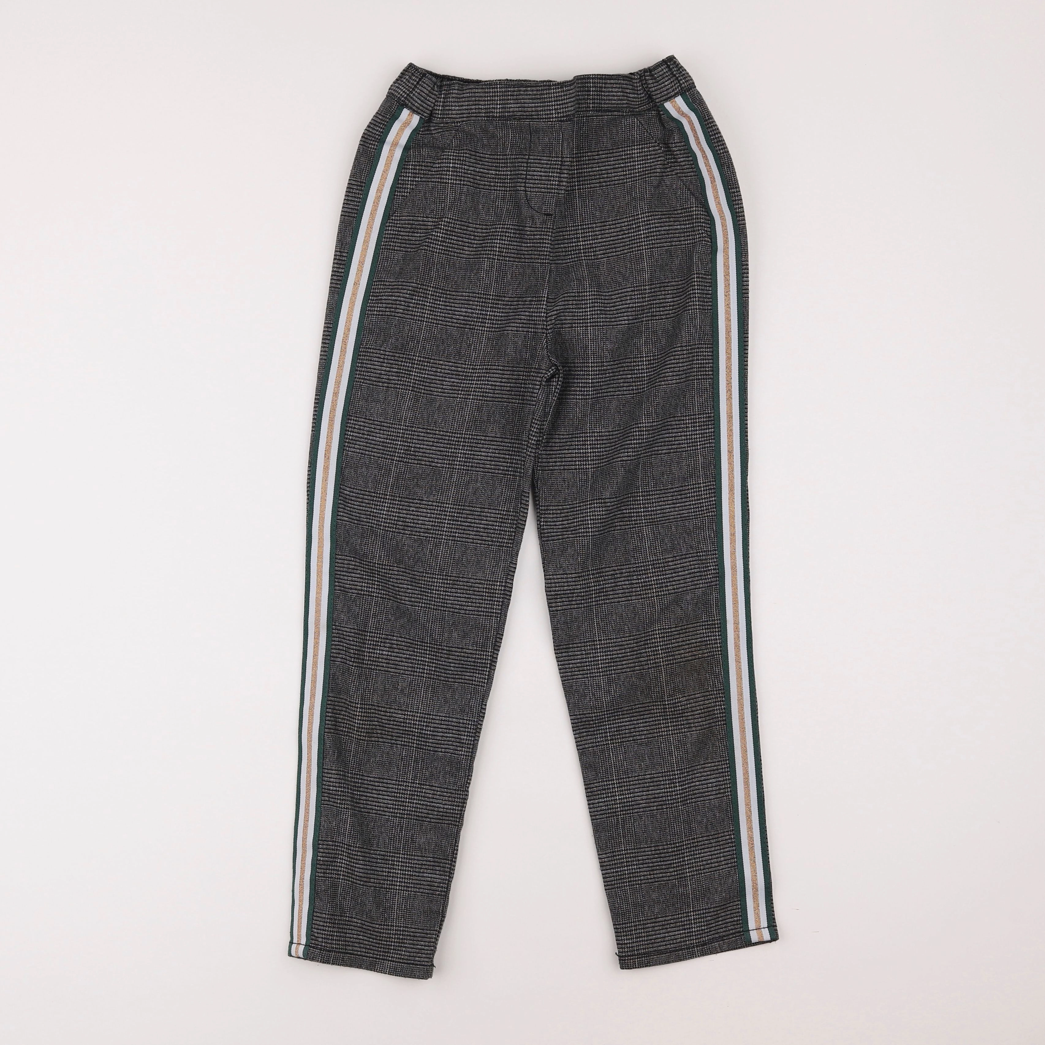 Vertbaudet - pantalon gris - 8 ans