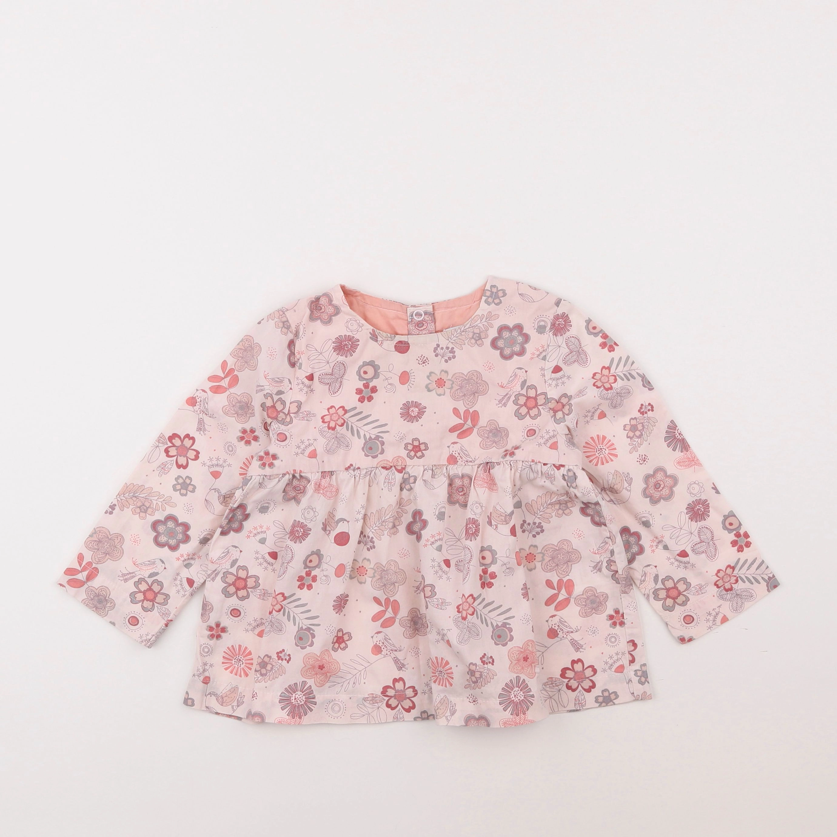 Vertbaudet - blouse rose - 2 ans
