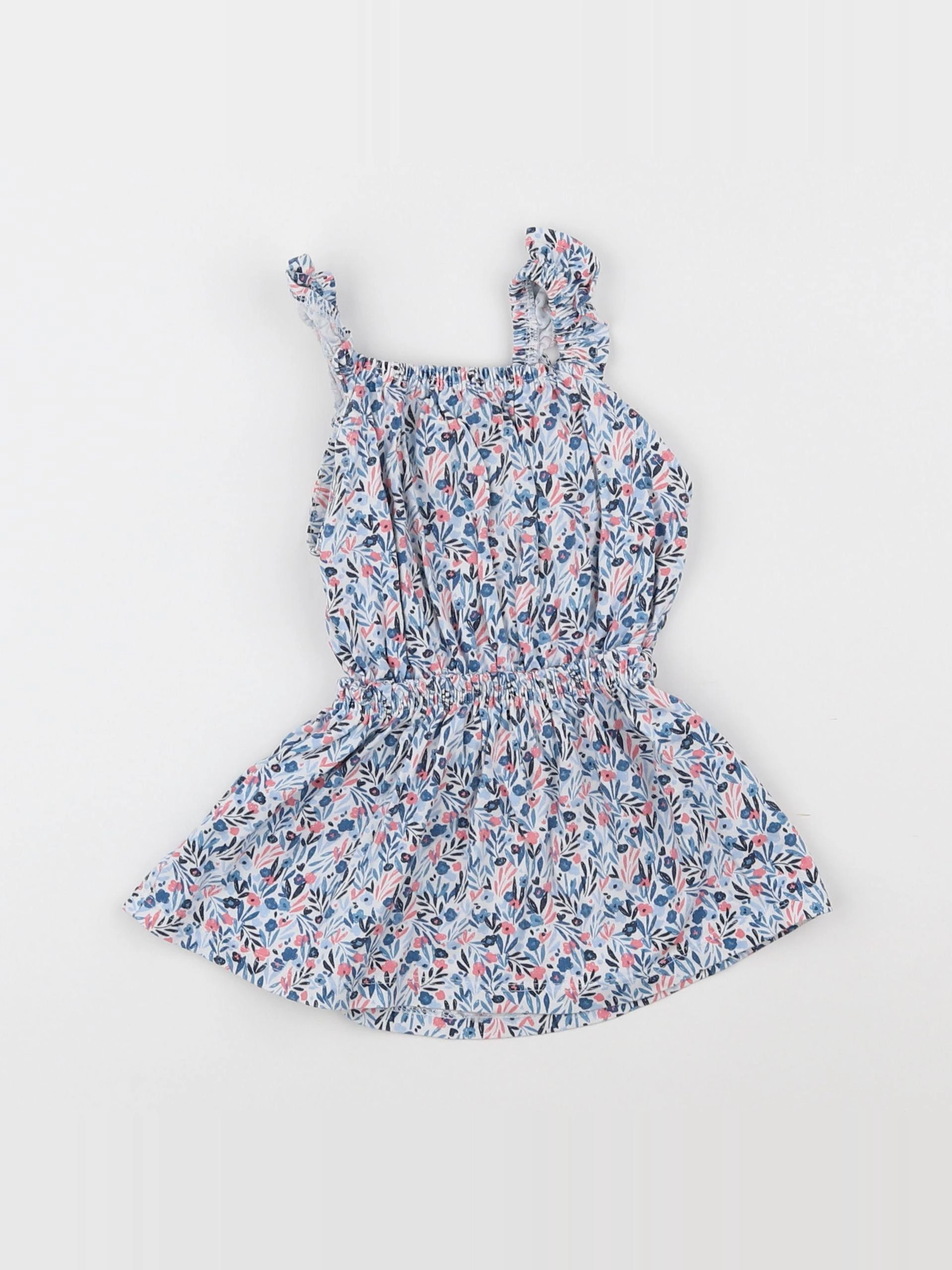Tape à l'oeil - robe bleu - 12 mois