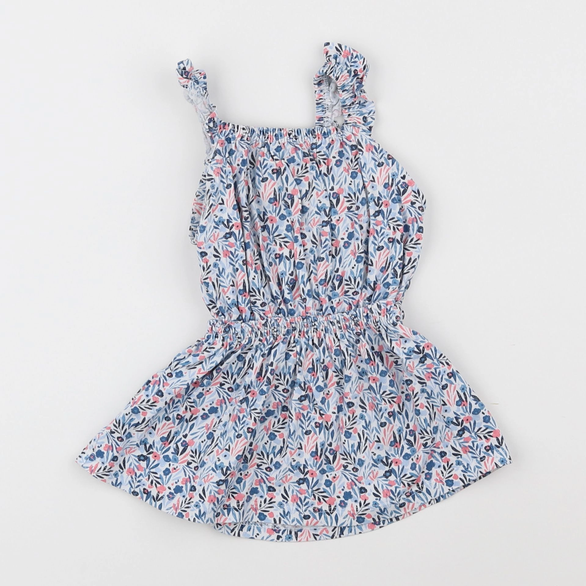 Tape à l'oeil - robe bleu - 12 mois
