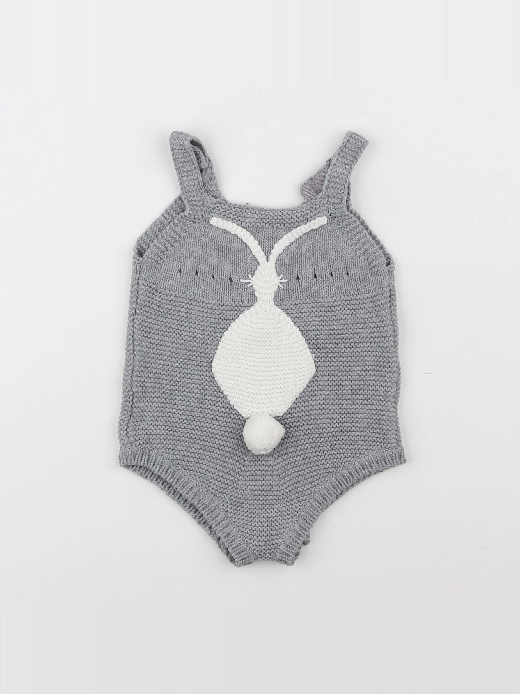 Stella McCartney Kids - combinaison gris - 6 mois