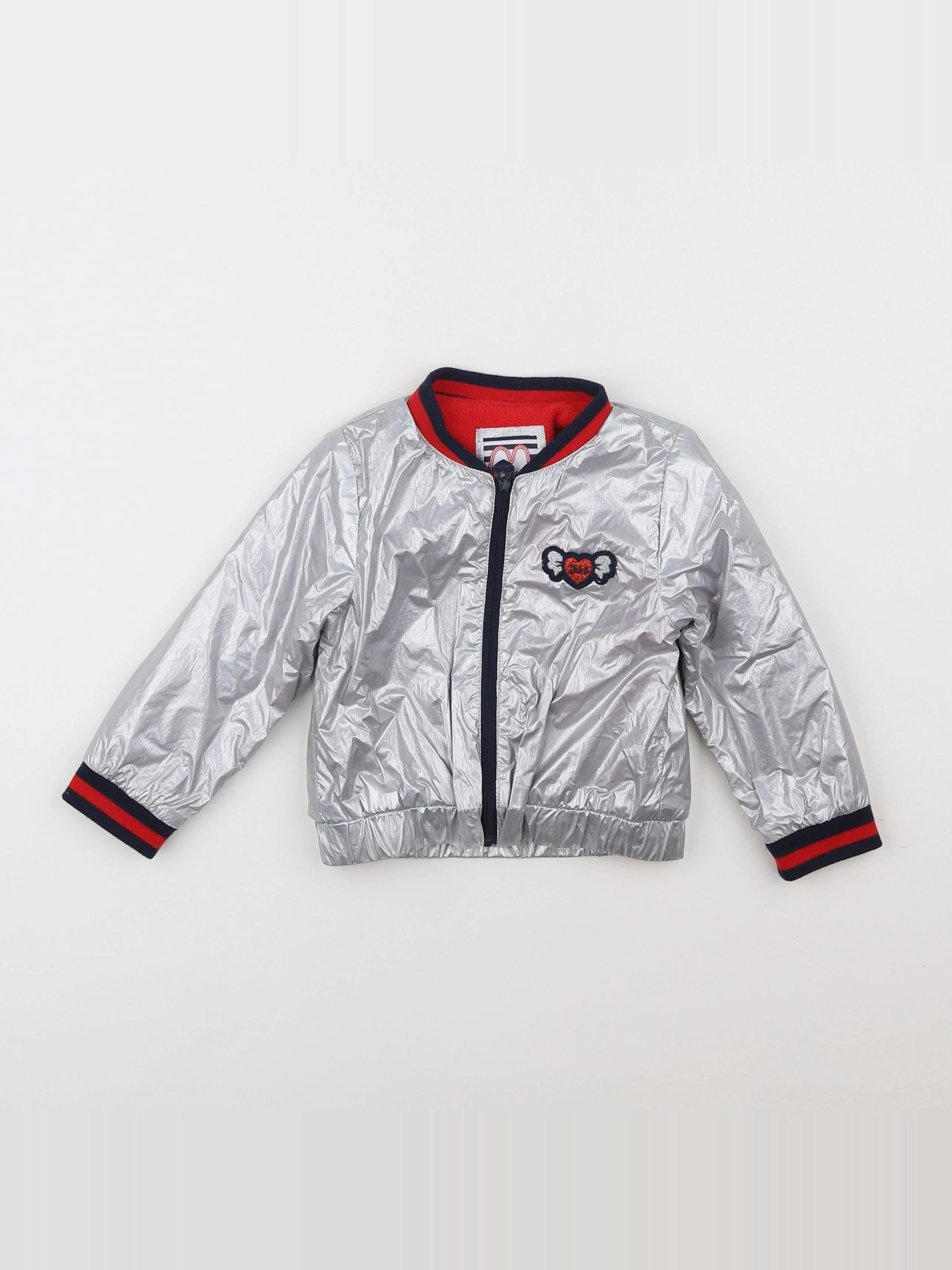 IKKS - veste argent - 2 ans