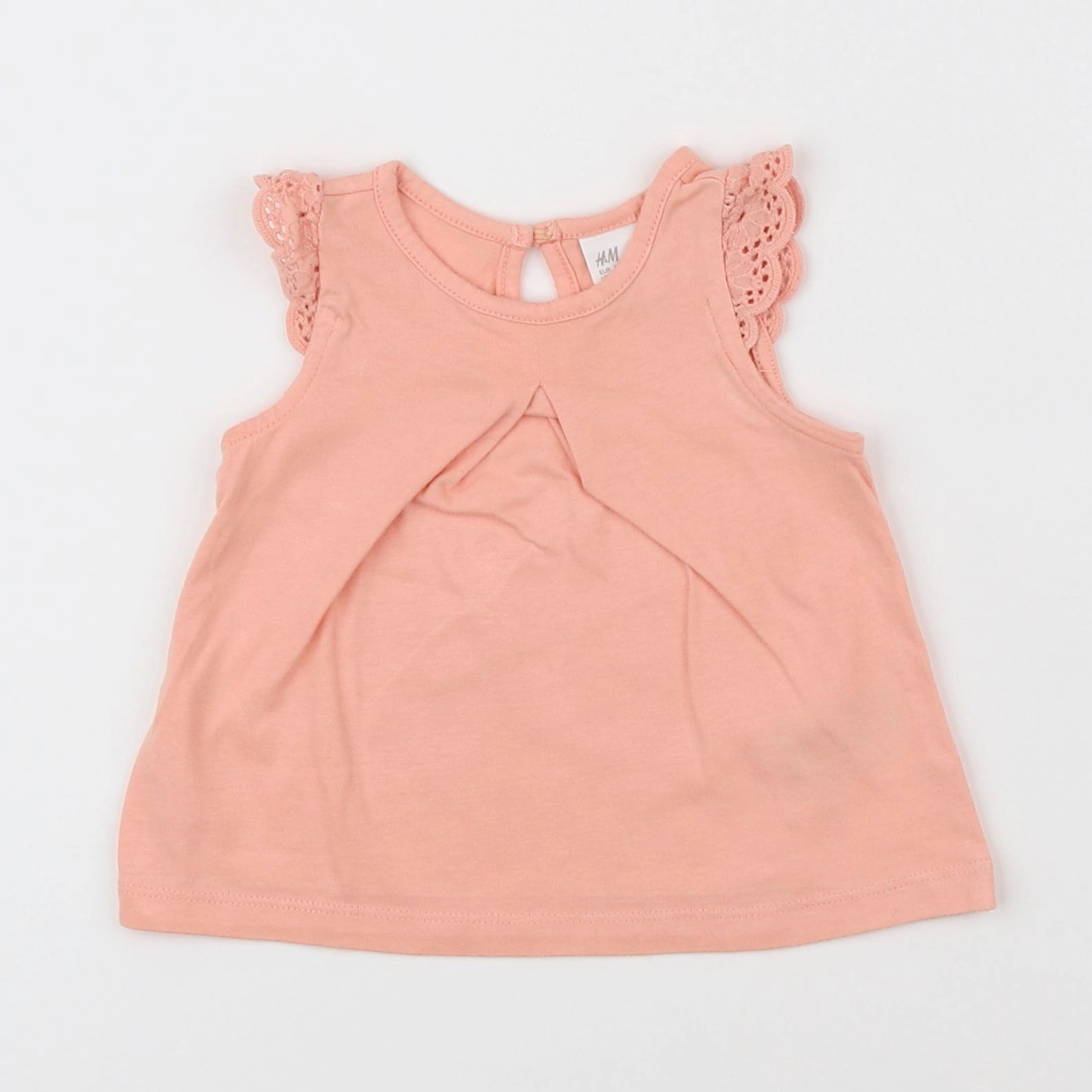 H&M - tee-shirt rose - 6 mois