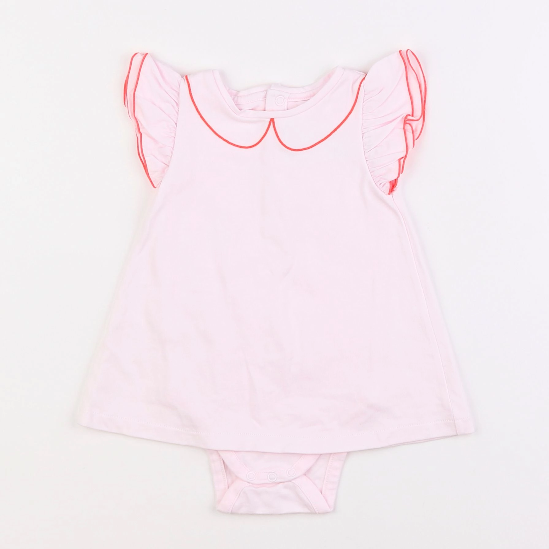 Jacadi - body robe rose - 6 mois