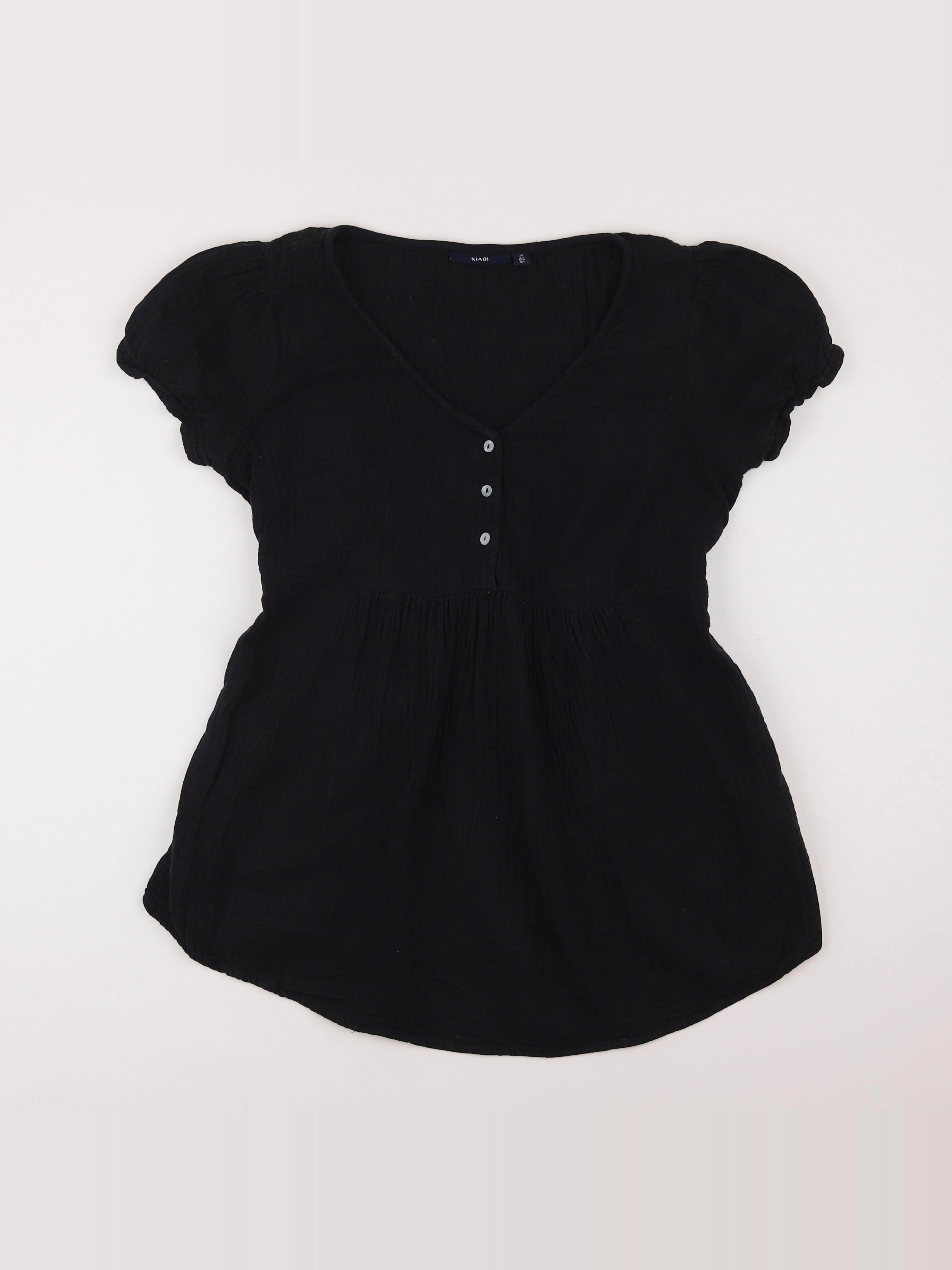 Kiabi - blouse grossesse noir - 38