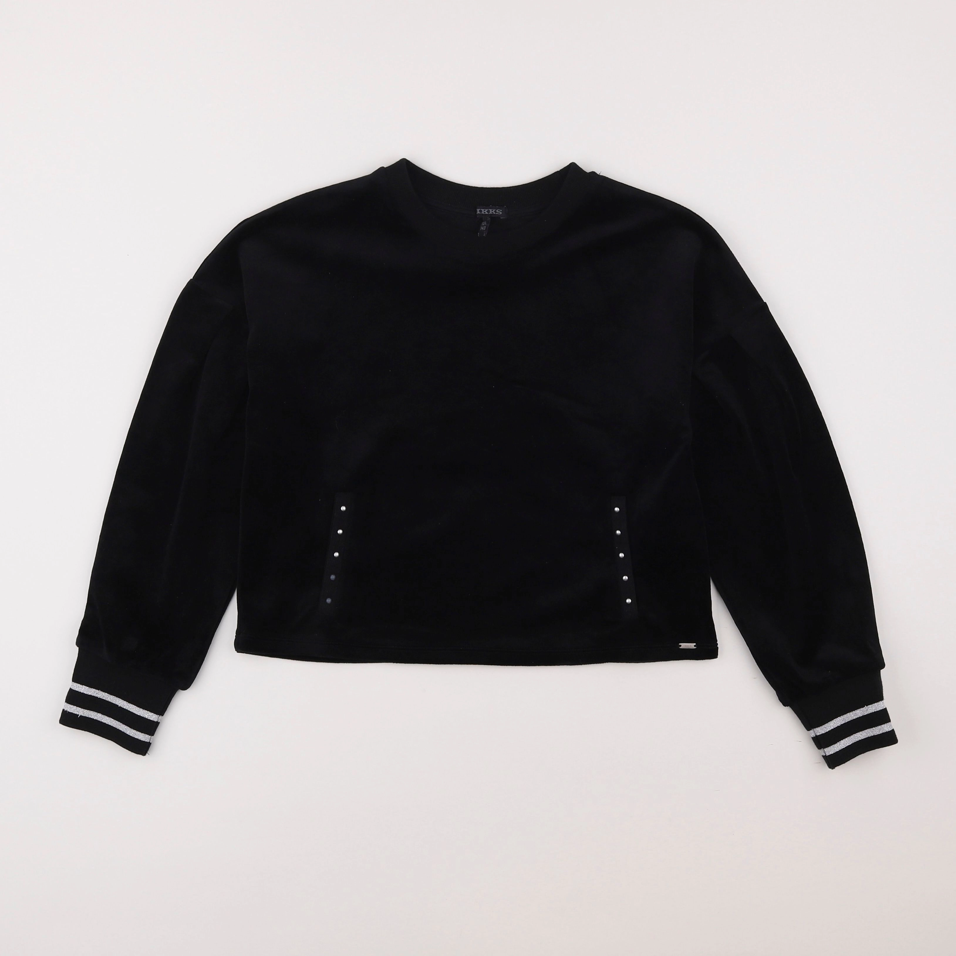IKKS - pull noir - 10 ans