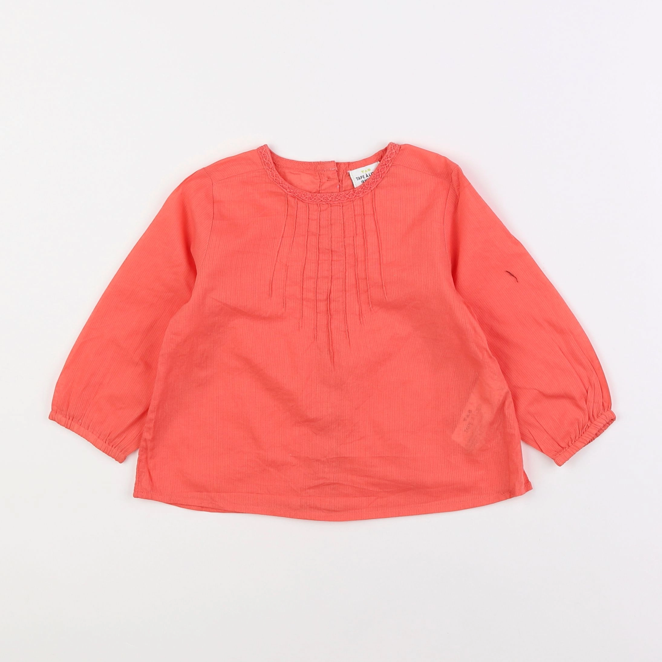 Tape à l'oeil - blouse rose - 18 mois