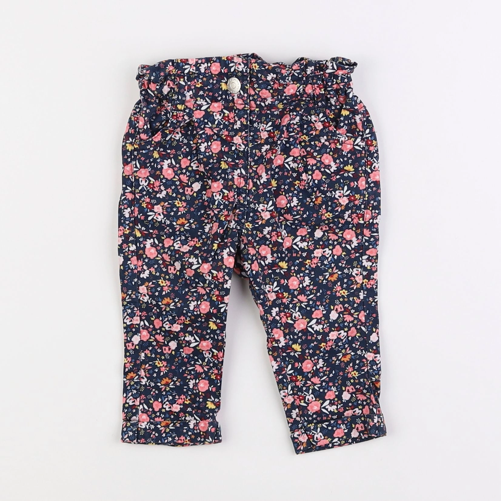 Tape à l'oeil - pantalon bleu - 6 mois