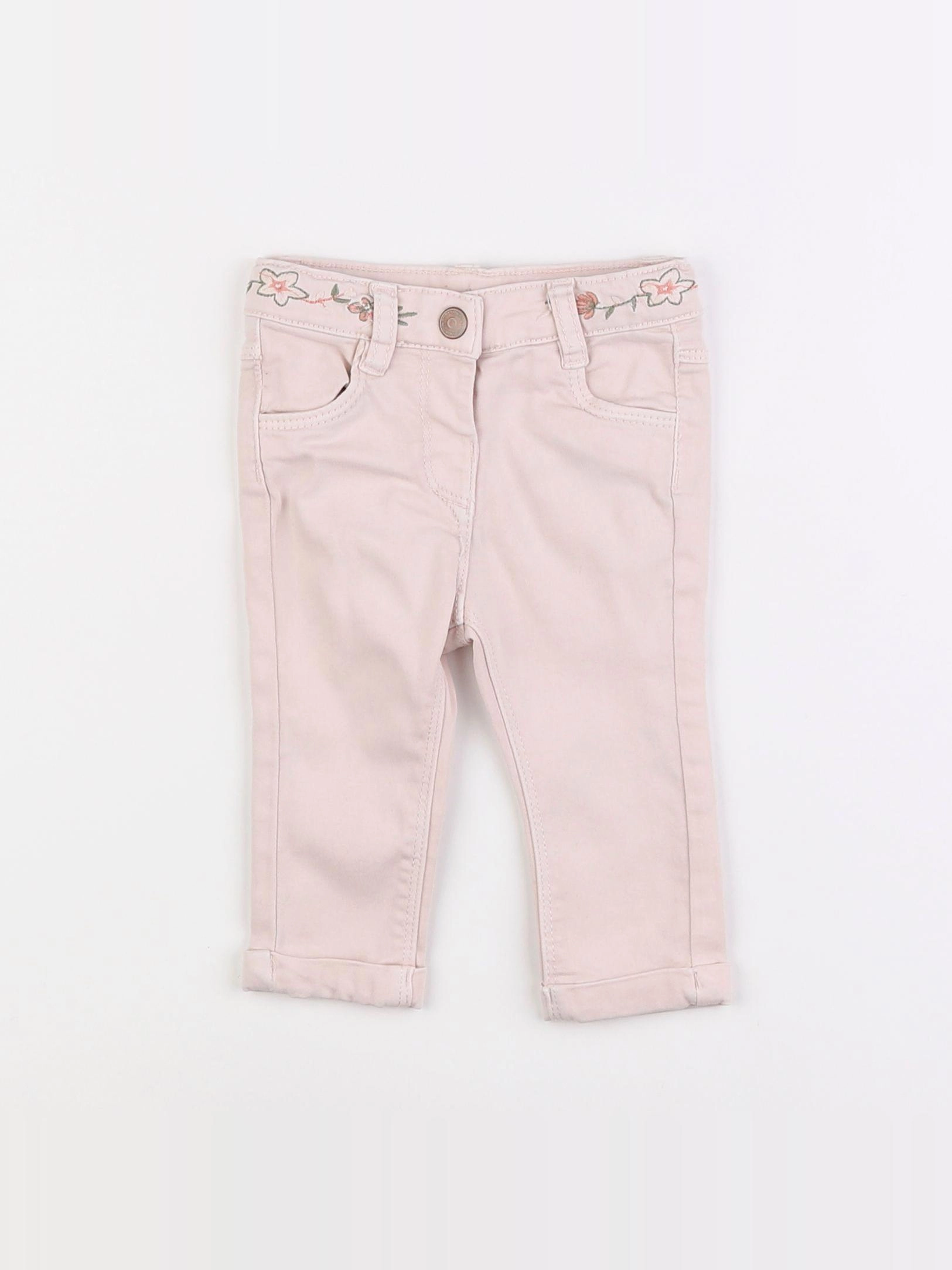 Tape à l'oeil - pantalon rose - 6 mois