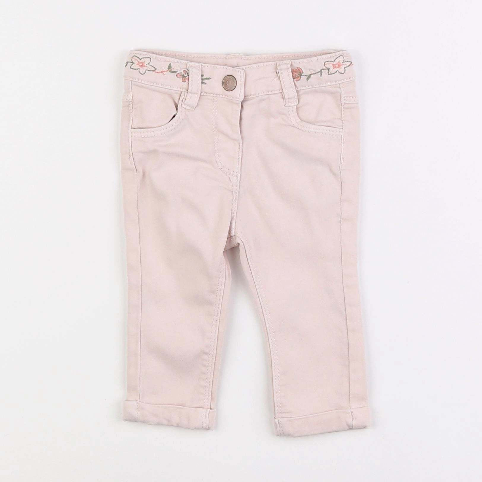 Tape à l'oeil - pantalon rose - 6 mois