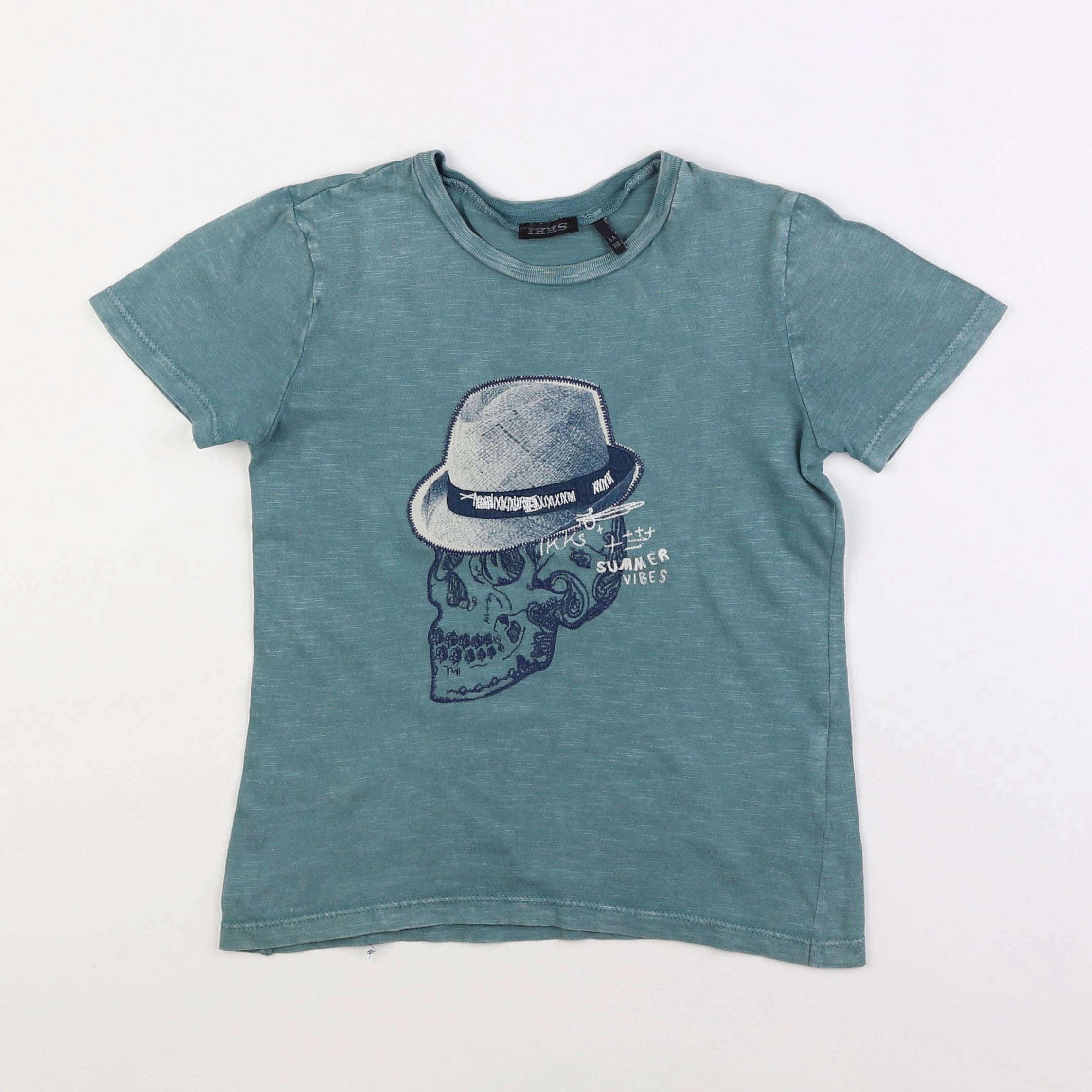 IKKS - tee-shirt bleu - 5 ans