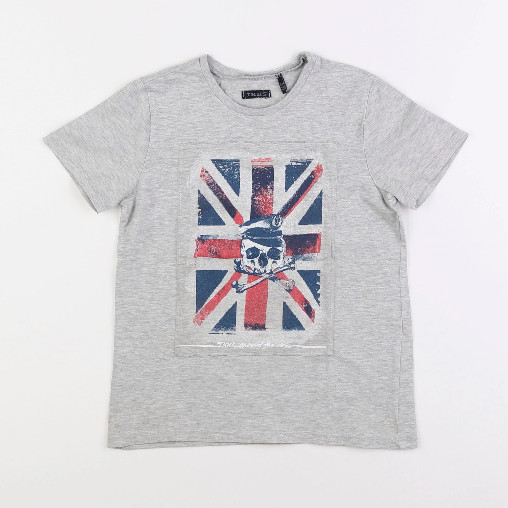 IKKS - tee-shirt gris - 5 ans