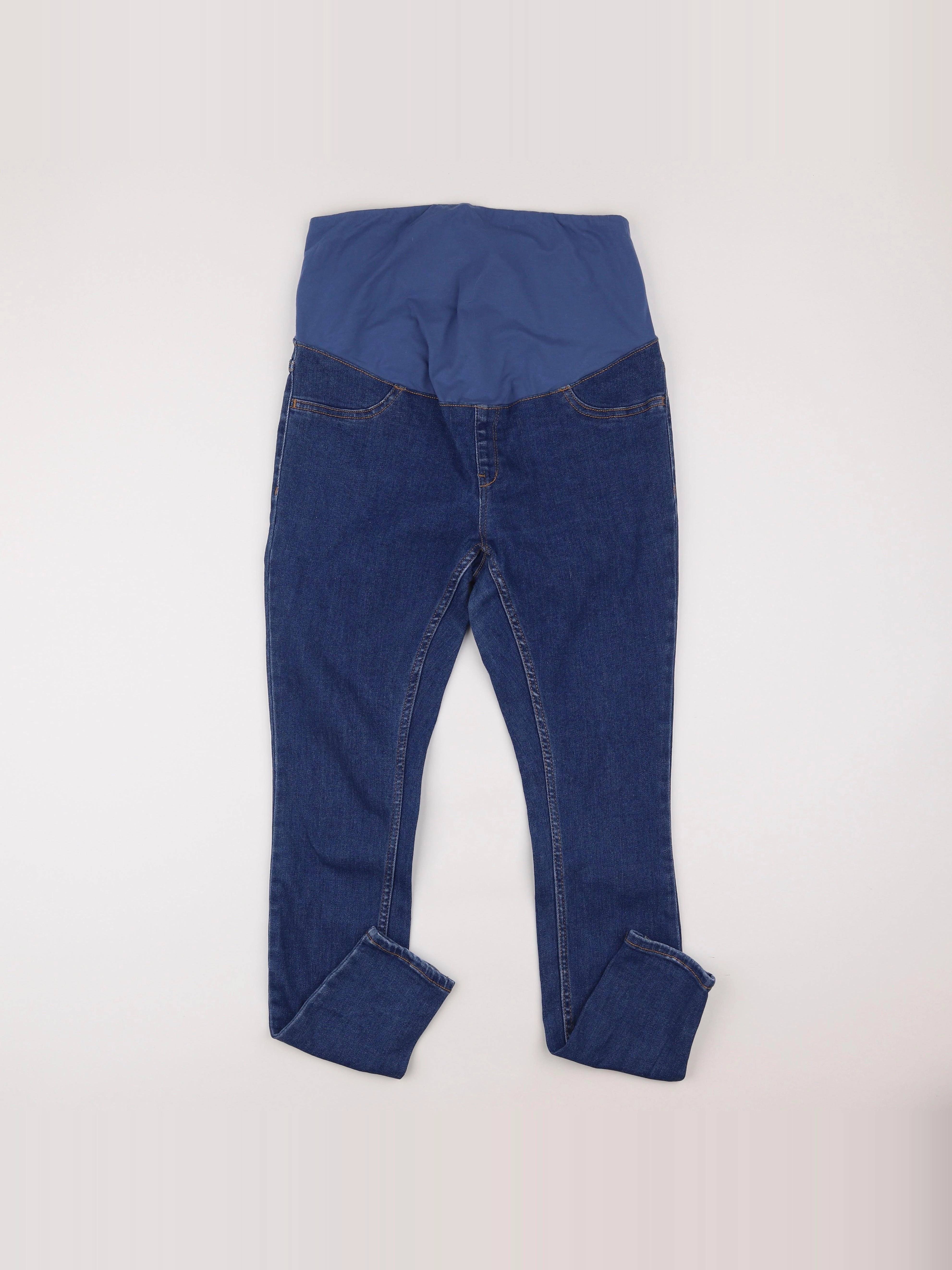 Kiabi - pantalon grossesse bleu - 40