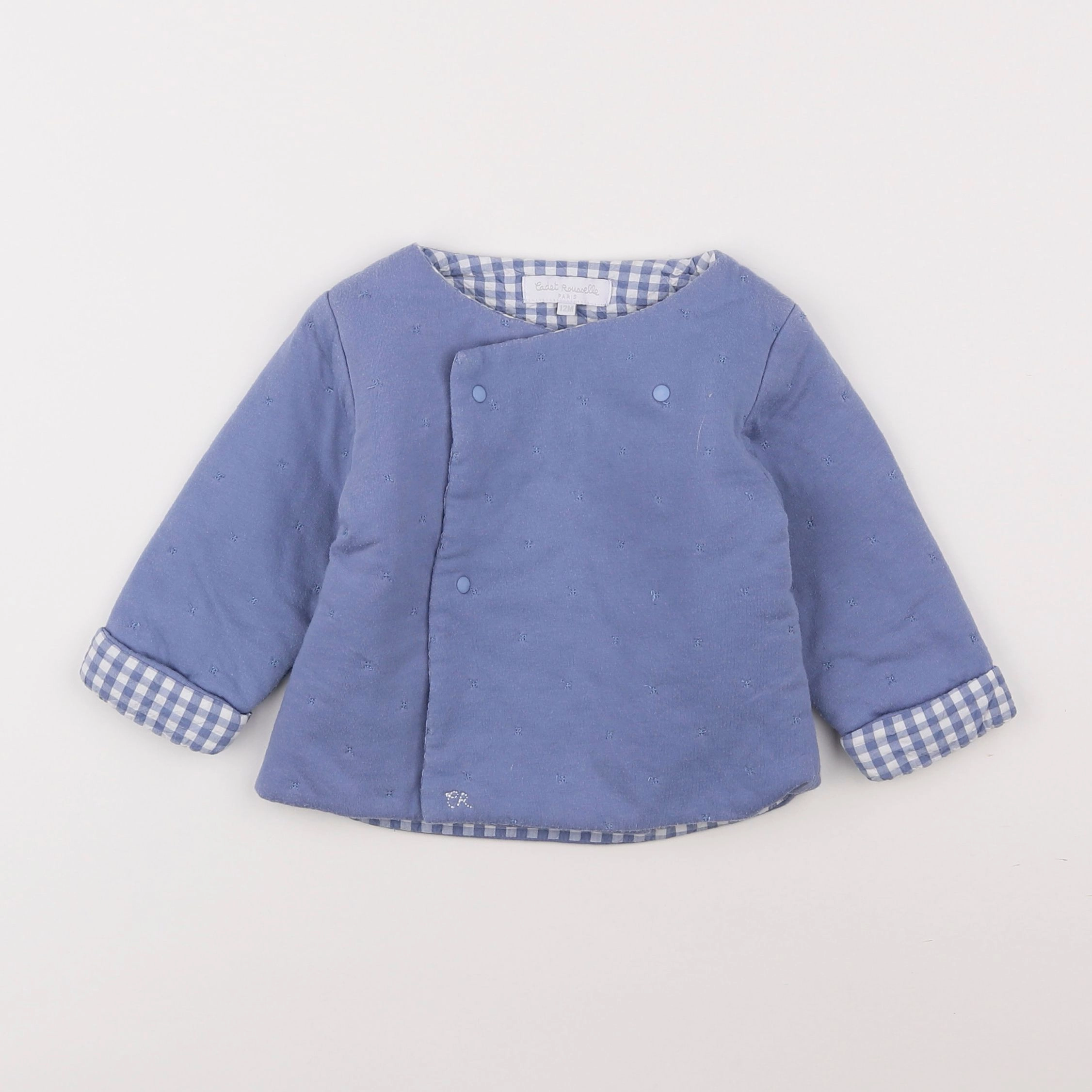 Cadet Rousselle - veste bleu - 12 mois