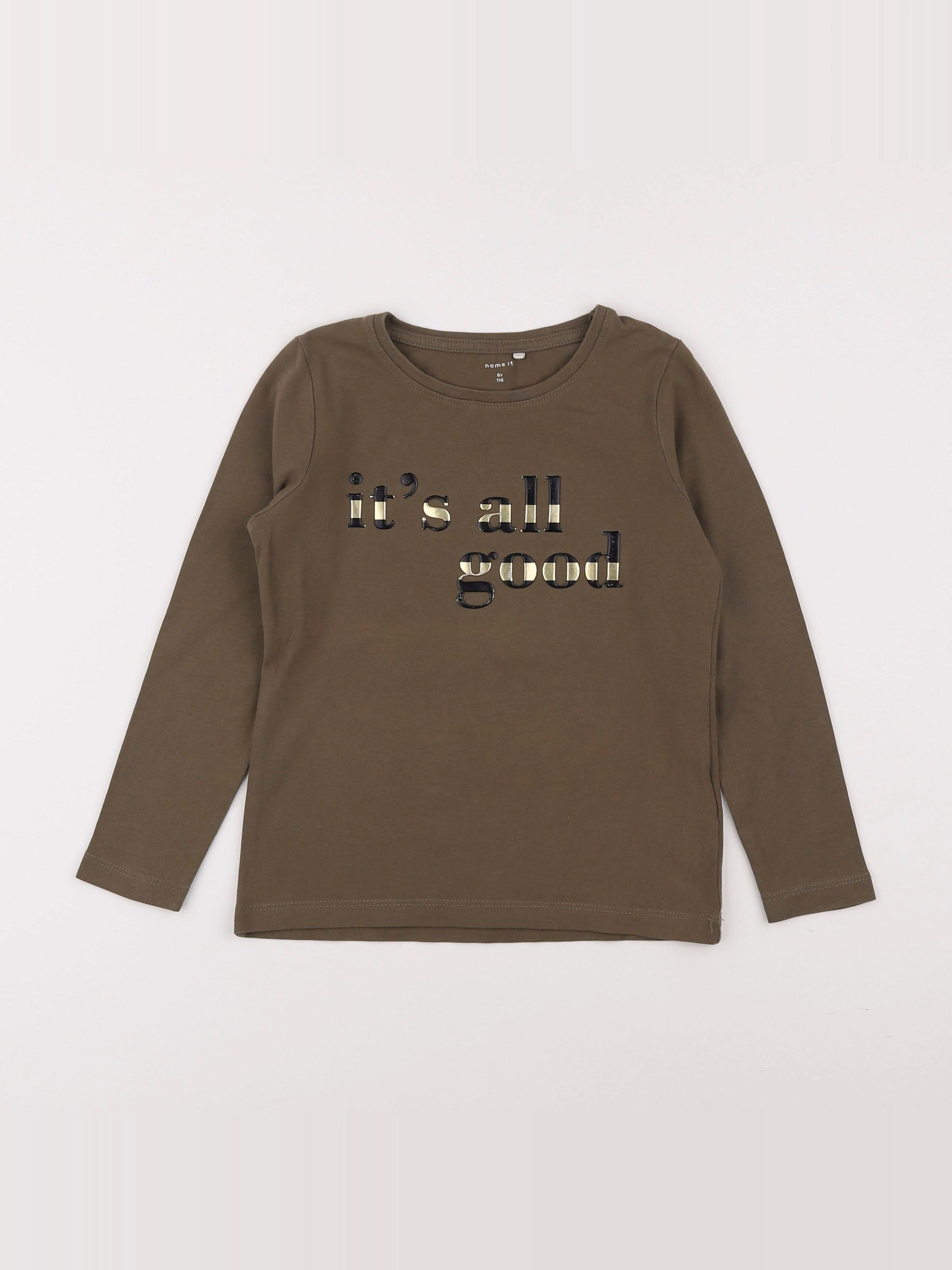 Name it - tee-shirt vert - 6 ans