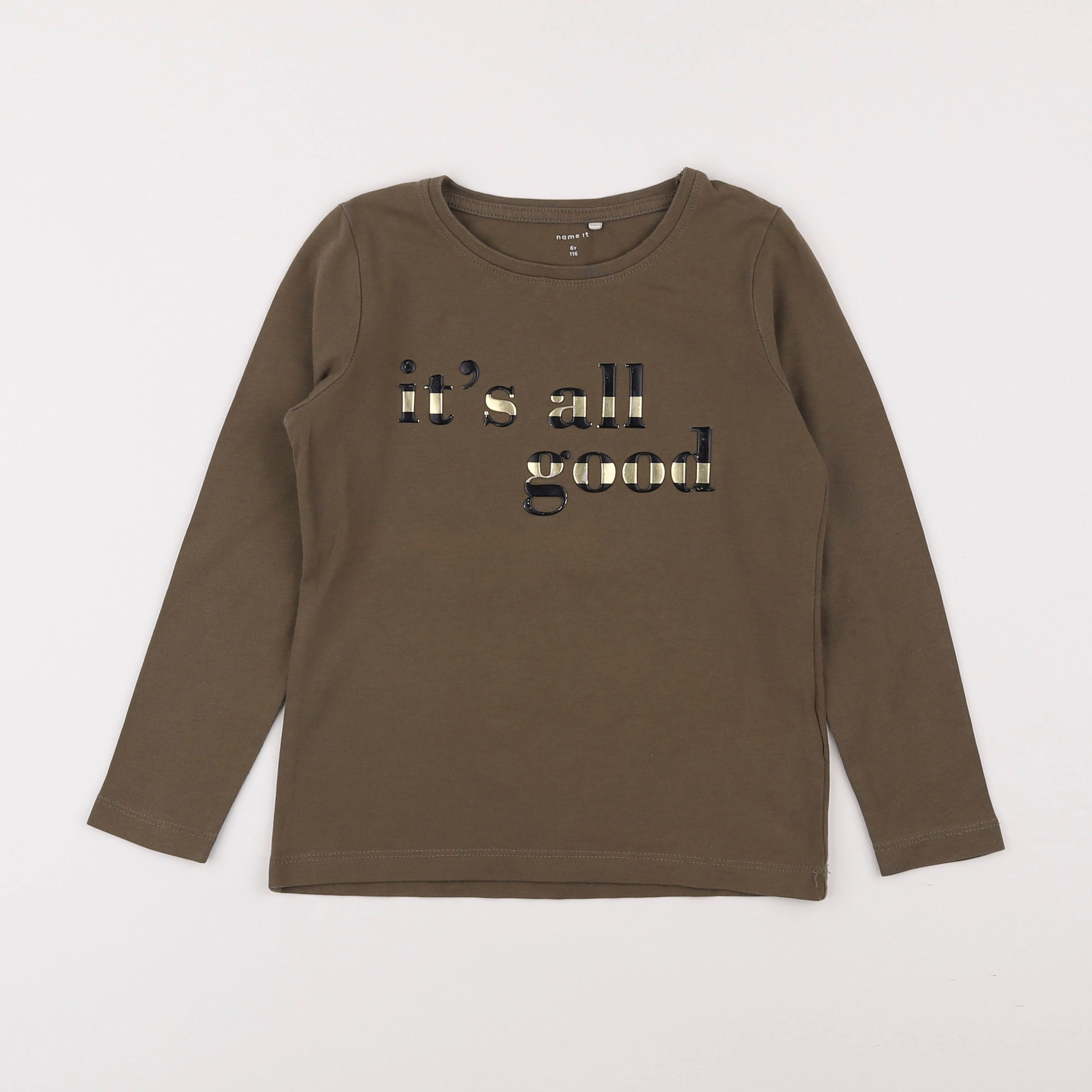 Name it - tee-shirt vert - 6 ans
