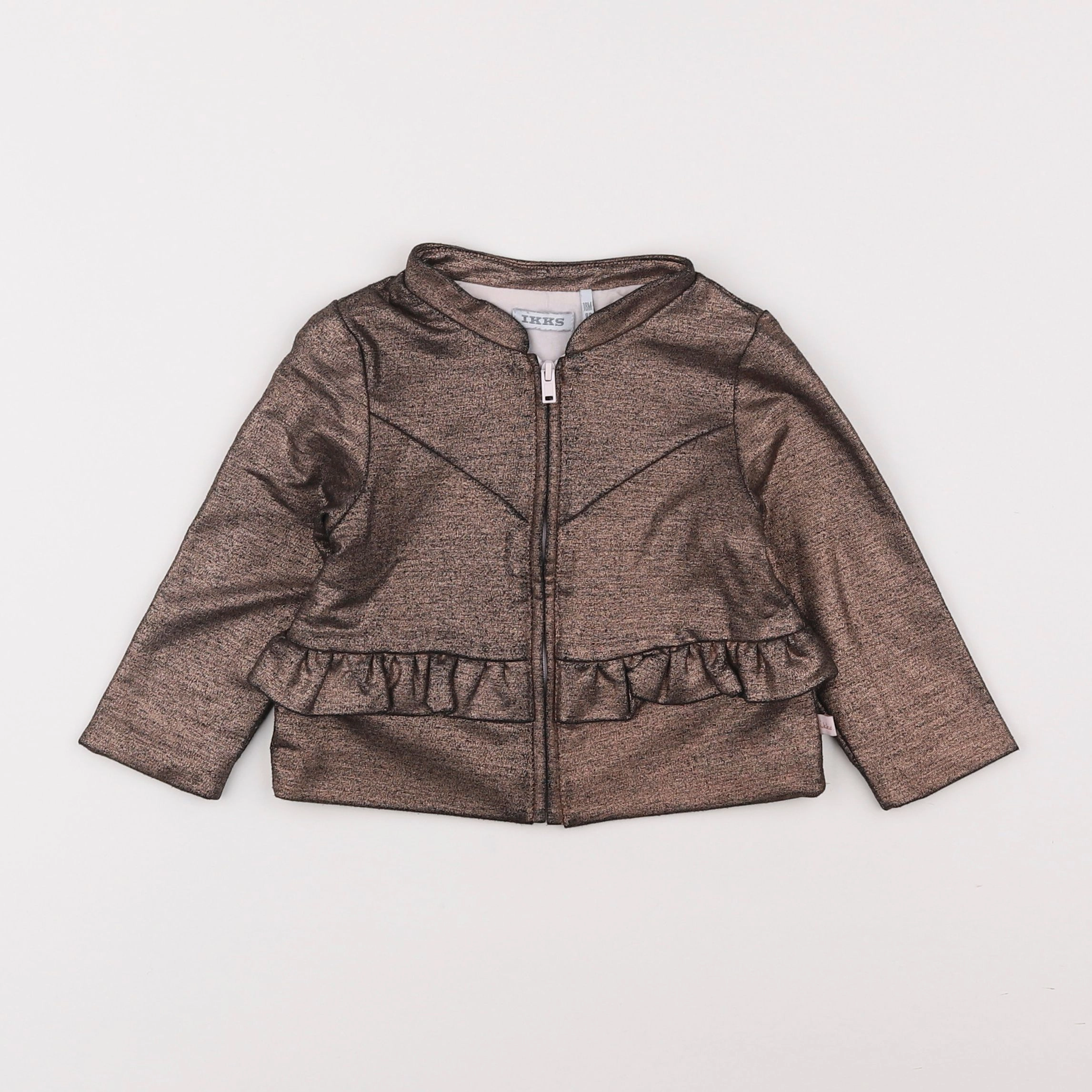 IKKS - sweat bronze - 18 mois