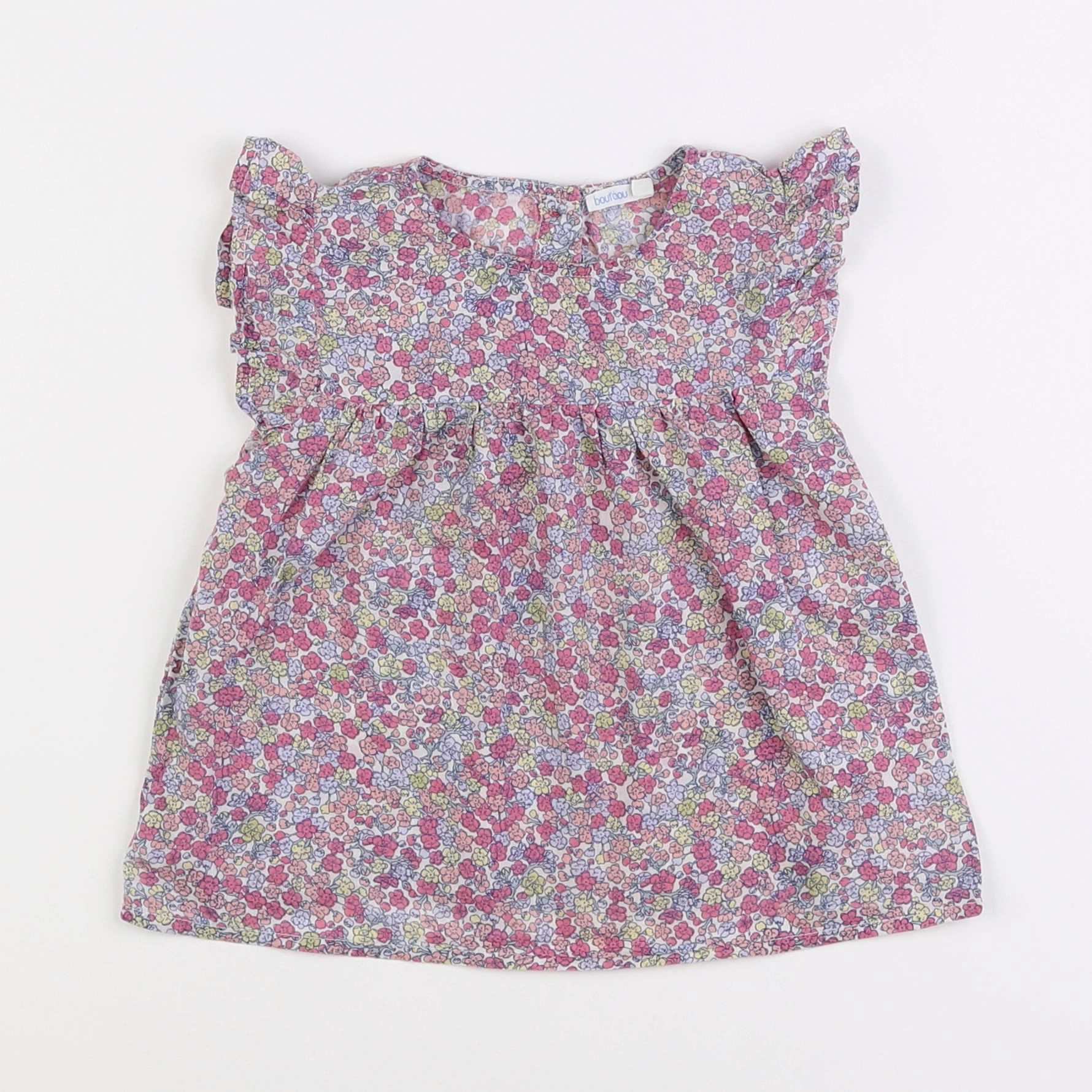 Boutchou - blouse multicolore - 3 ans