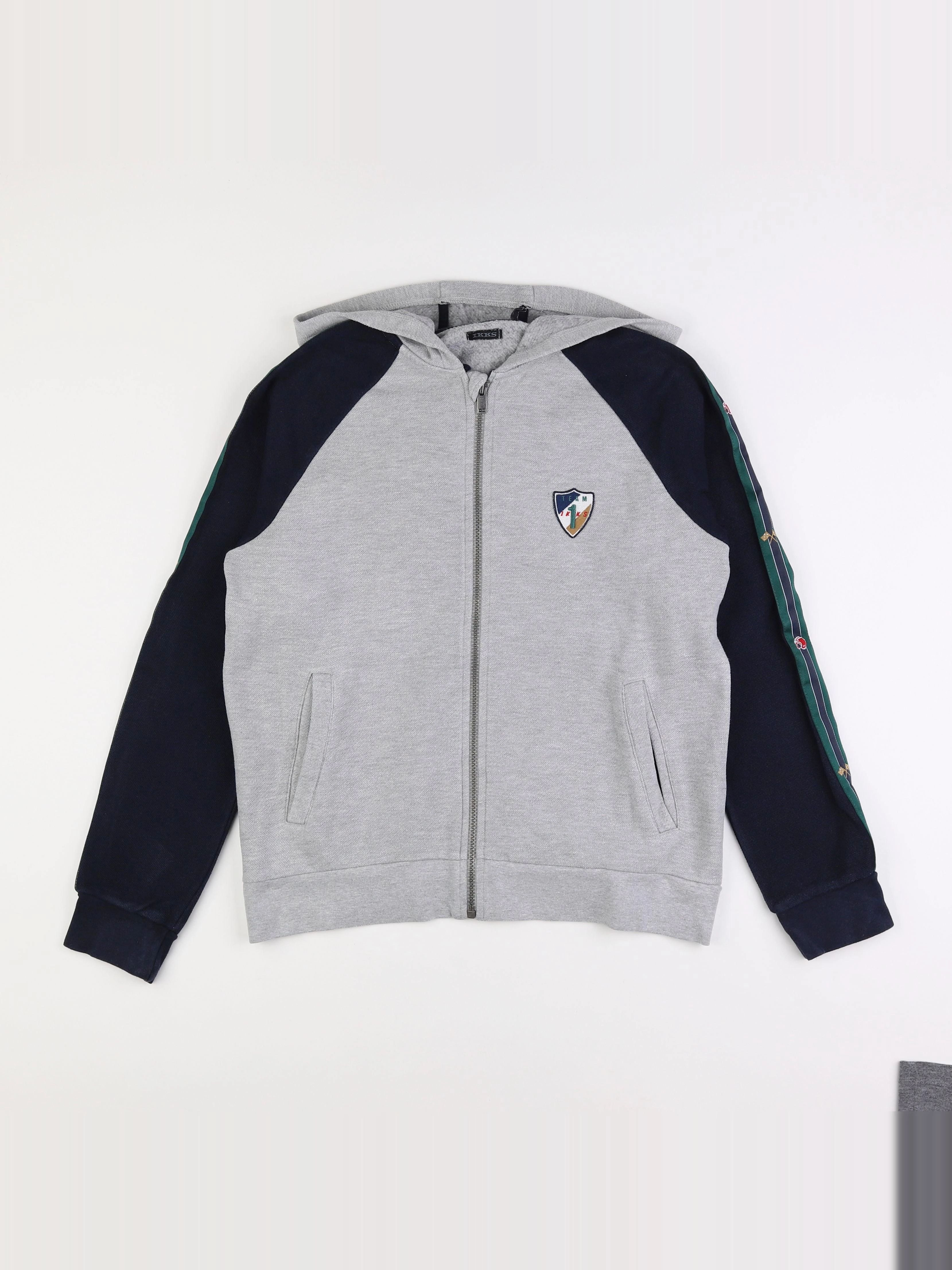 IKKS - sweat gris - 14 ans