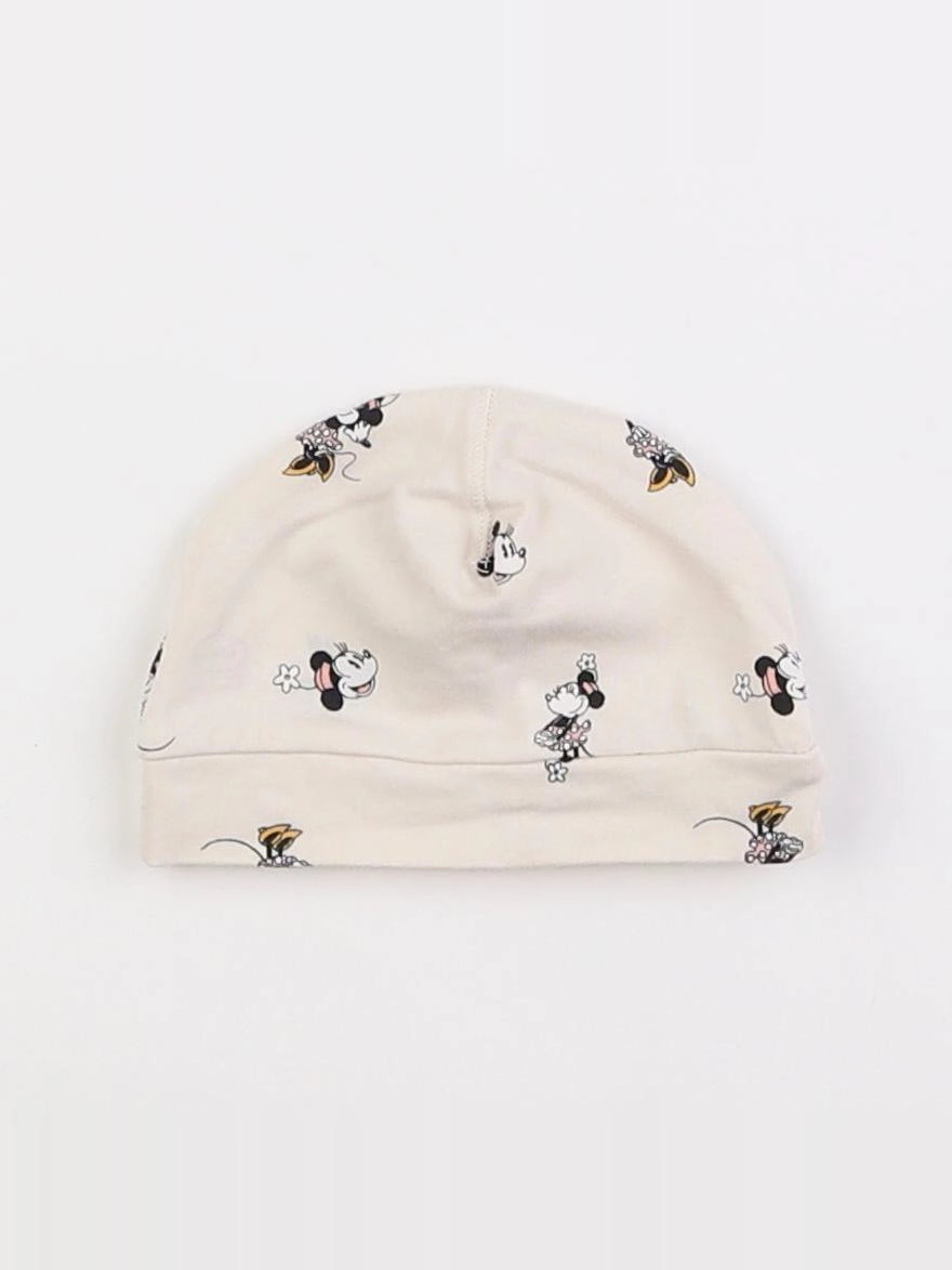 H&M - bonnet multicolore - 6/9 mois