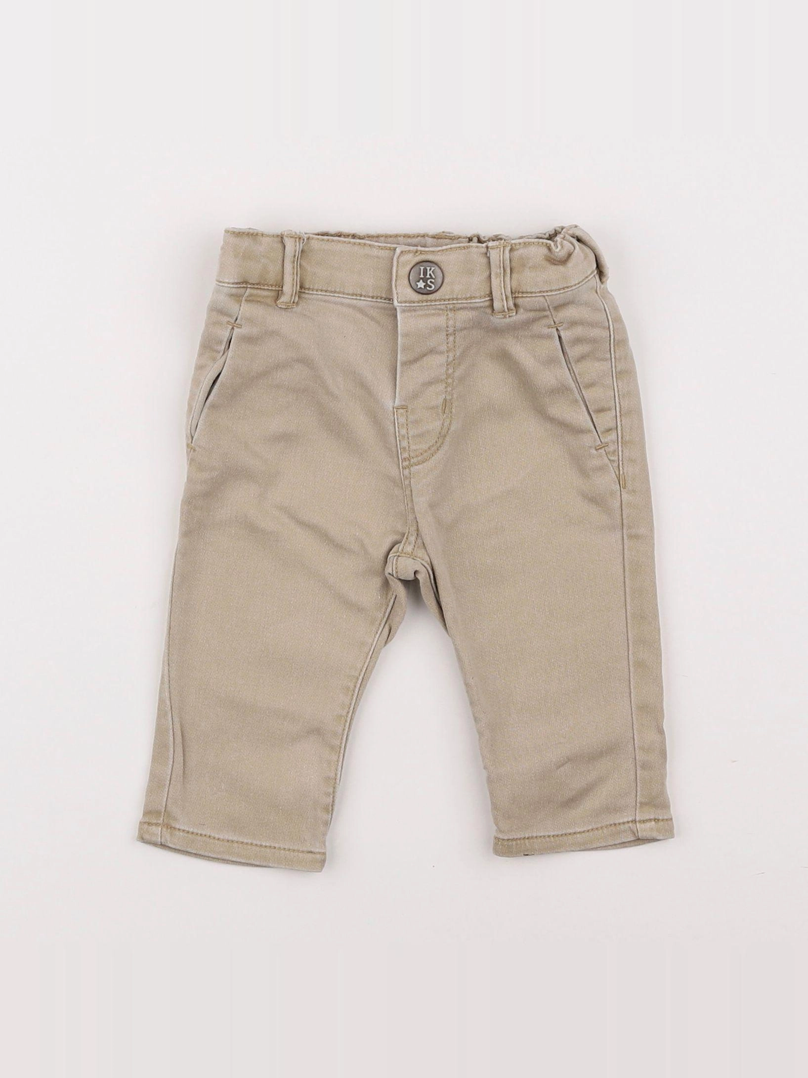 IKKS - pantalon beige - 3 mois