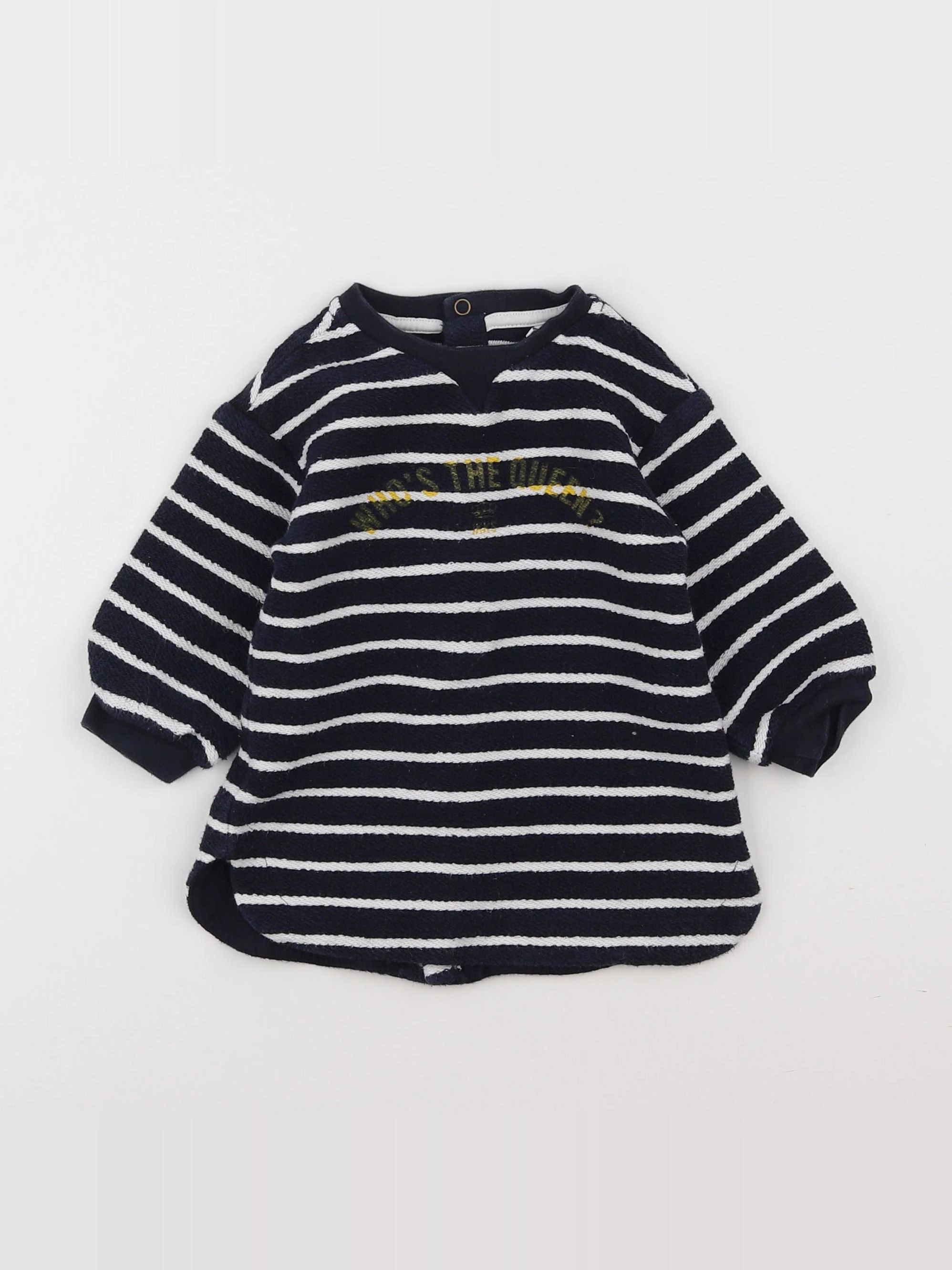 IKKS - robe bleu - 12 mois