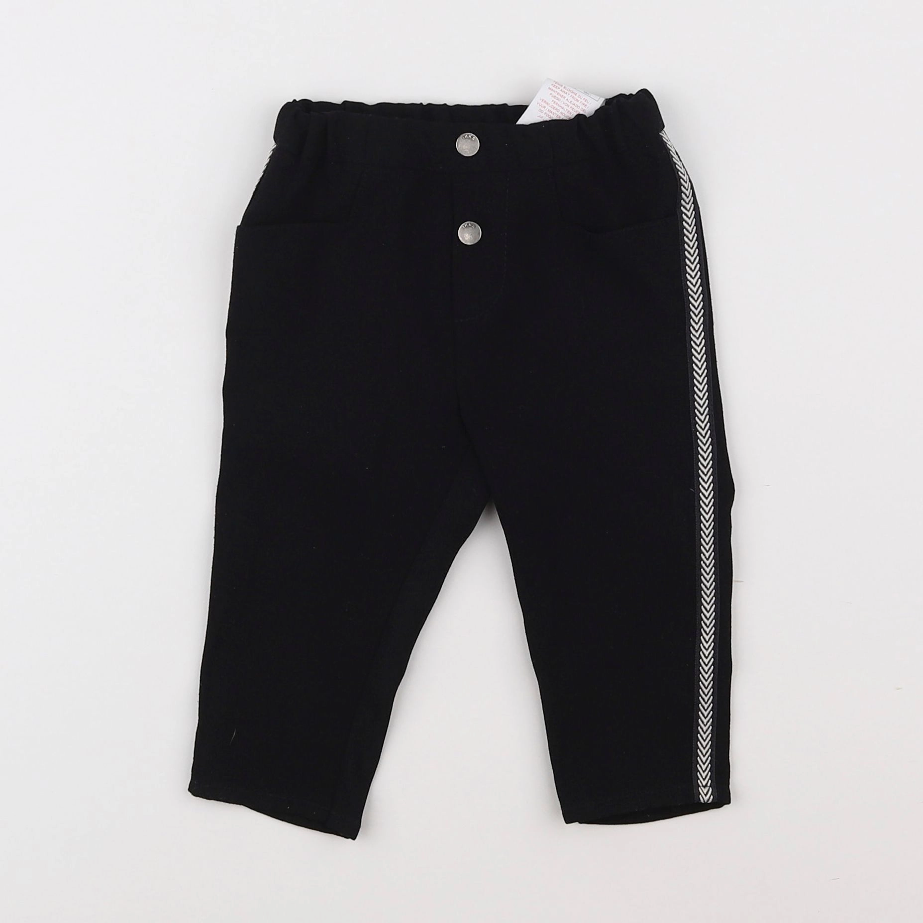 IKKS - pantalon noir - 6 mois
