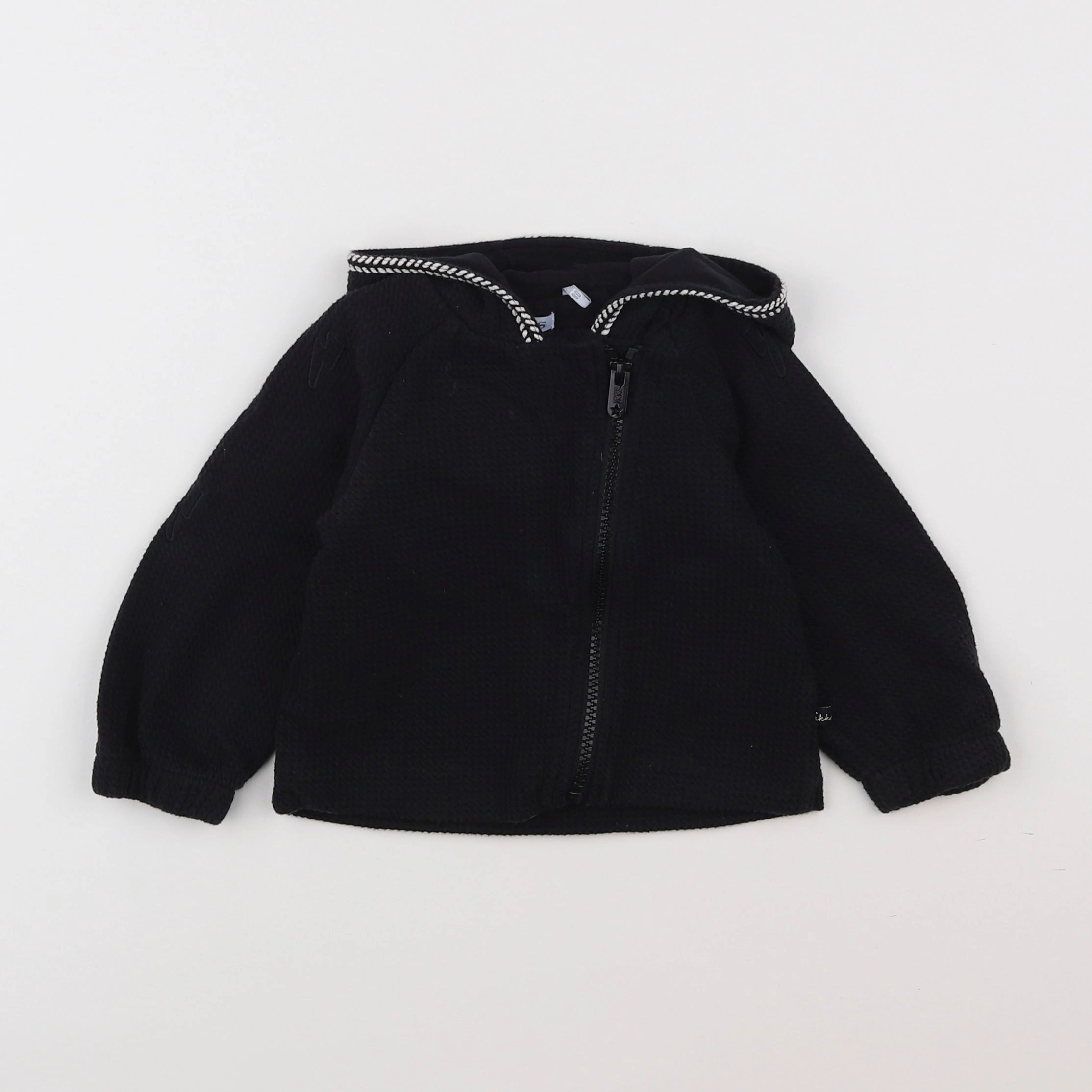 IKKS - sweat noir - 18 mois