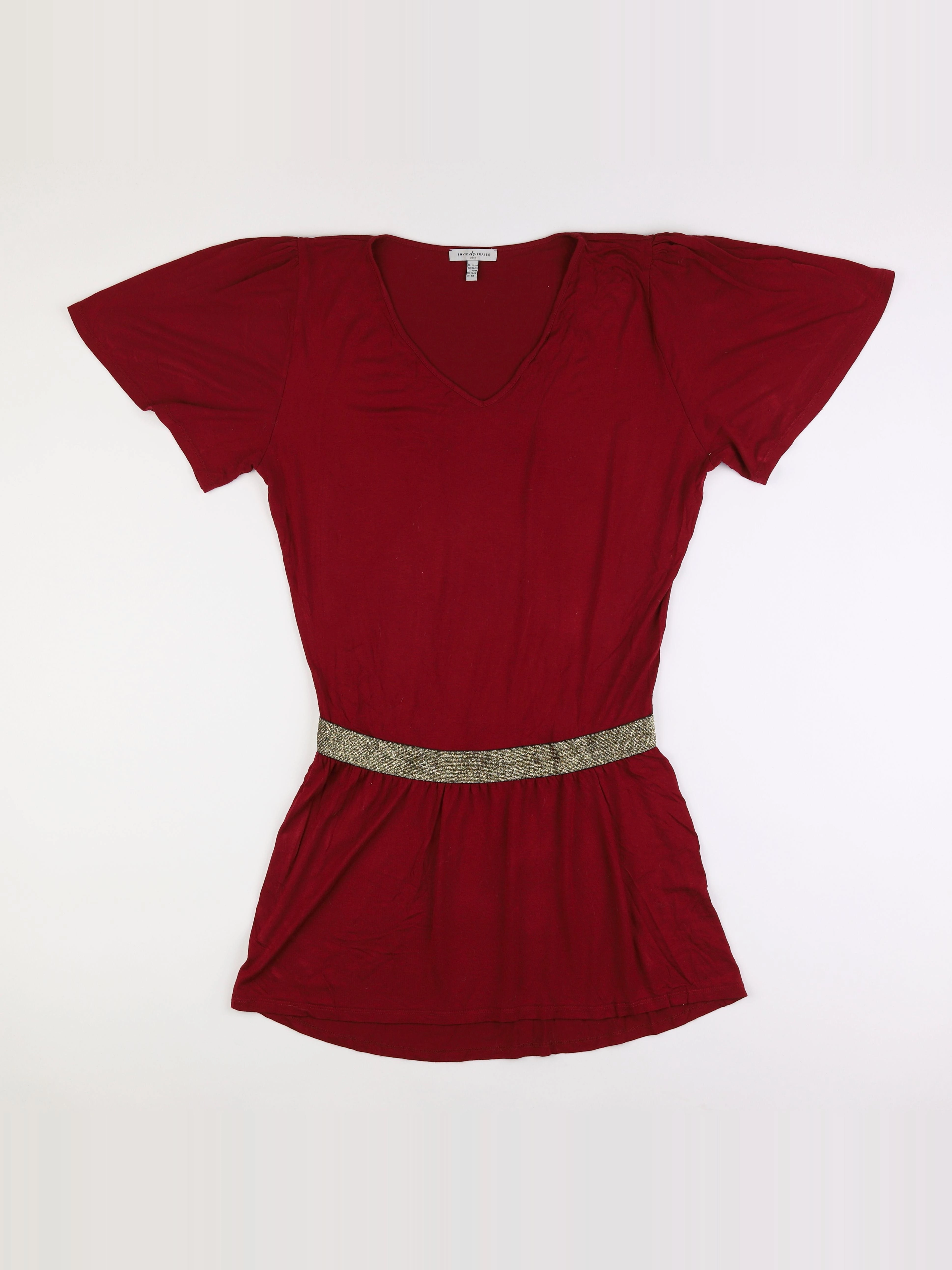 Envie de fraise - tee-shirt grossesse rouge - 38 à 40