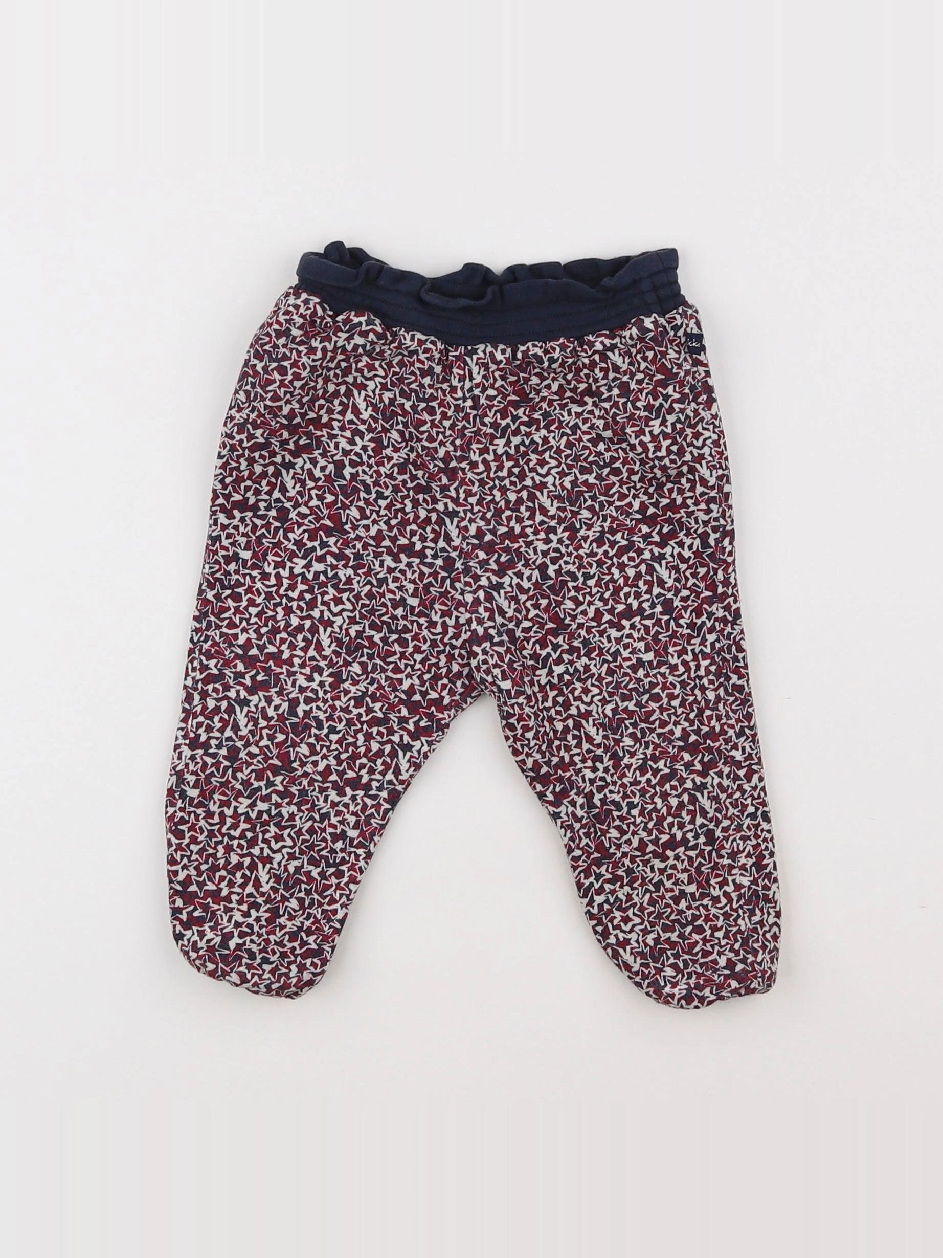 IKKS - pantalon bleu - 12 mois