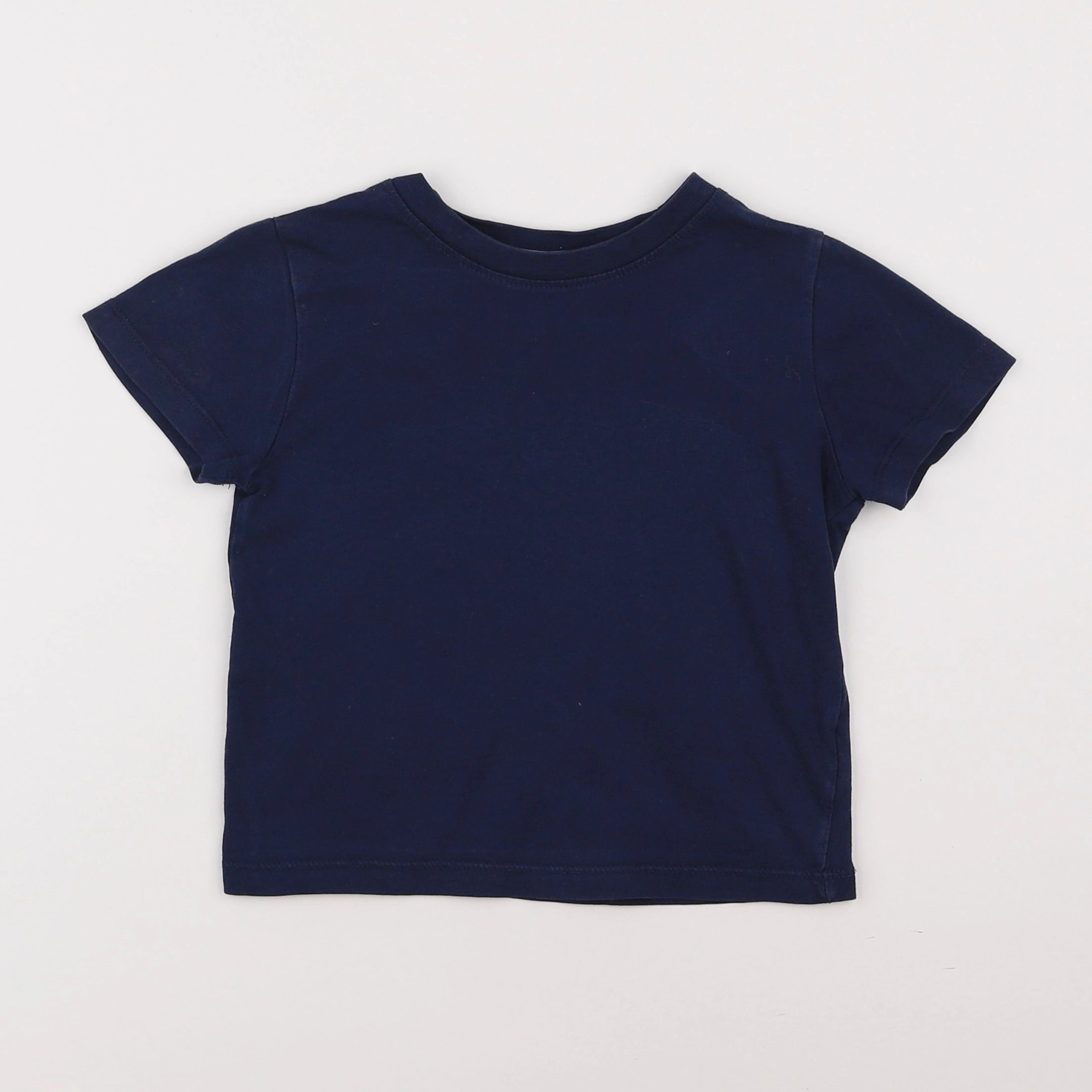 H&M - tee-shirt bleu - 2/4 ans