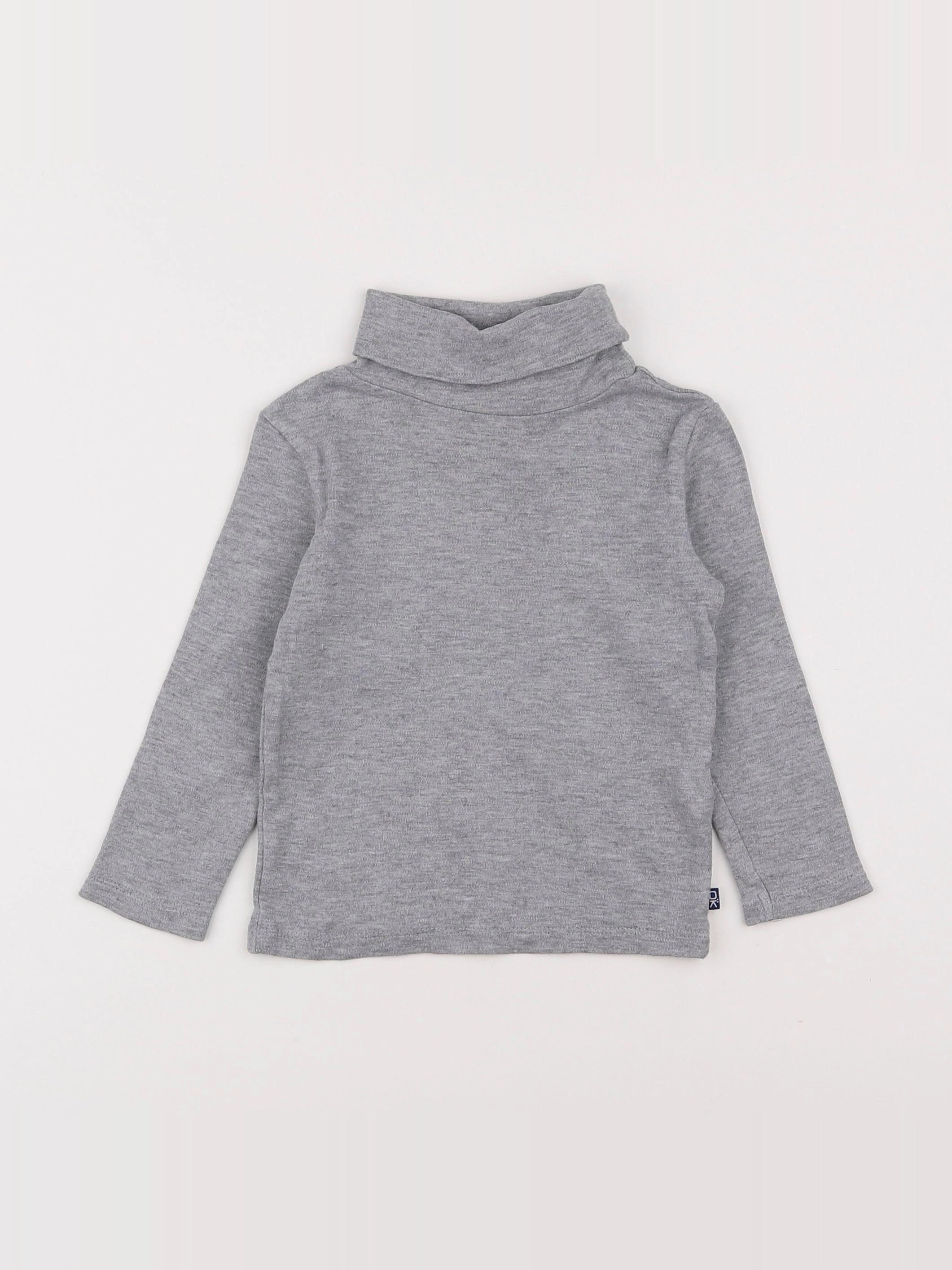 Okaidi - sous-pull gris - 2 ans