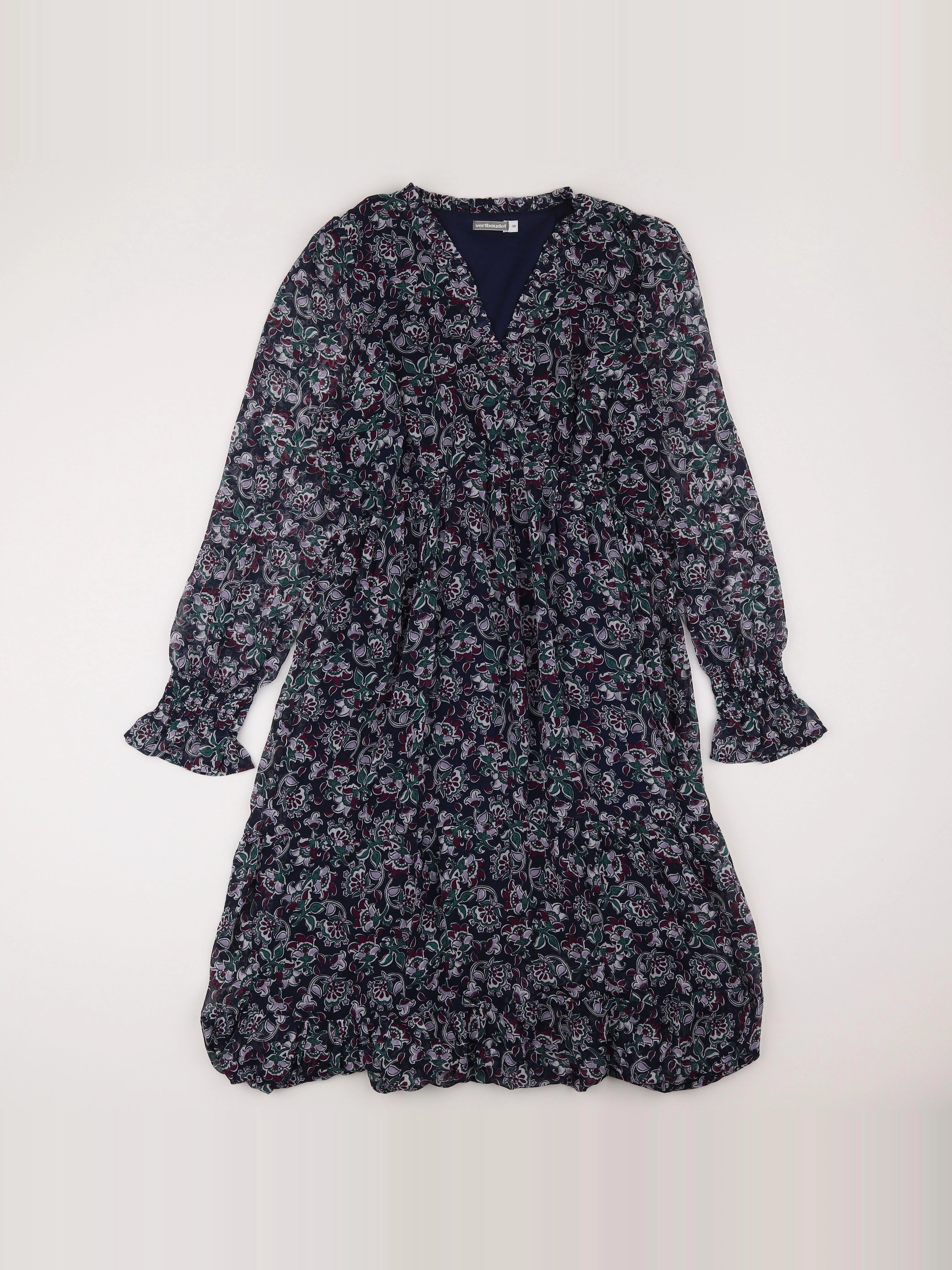 Vertbaudet - robe grossesse multicolore - 38