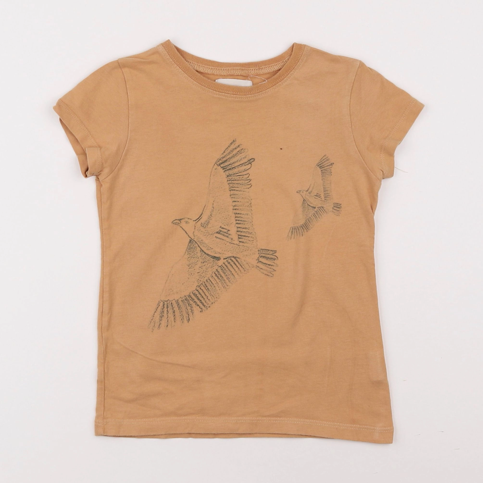 Arsène et les pipelettes - tee-shirt marron - 6 ans