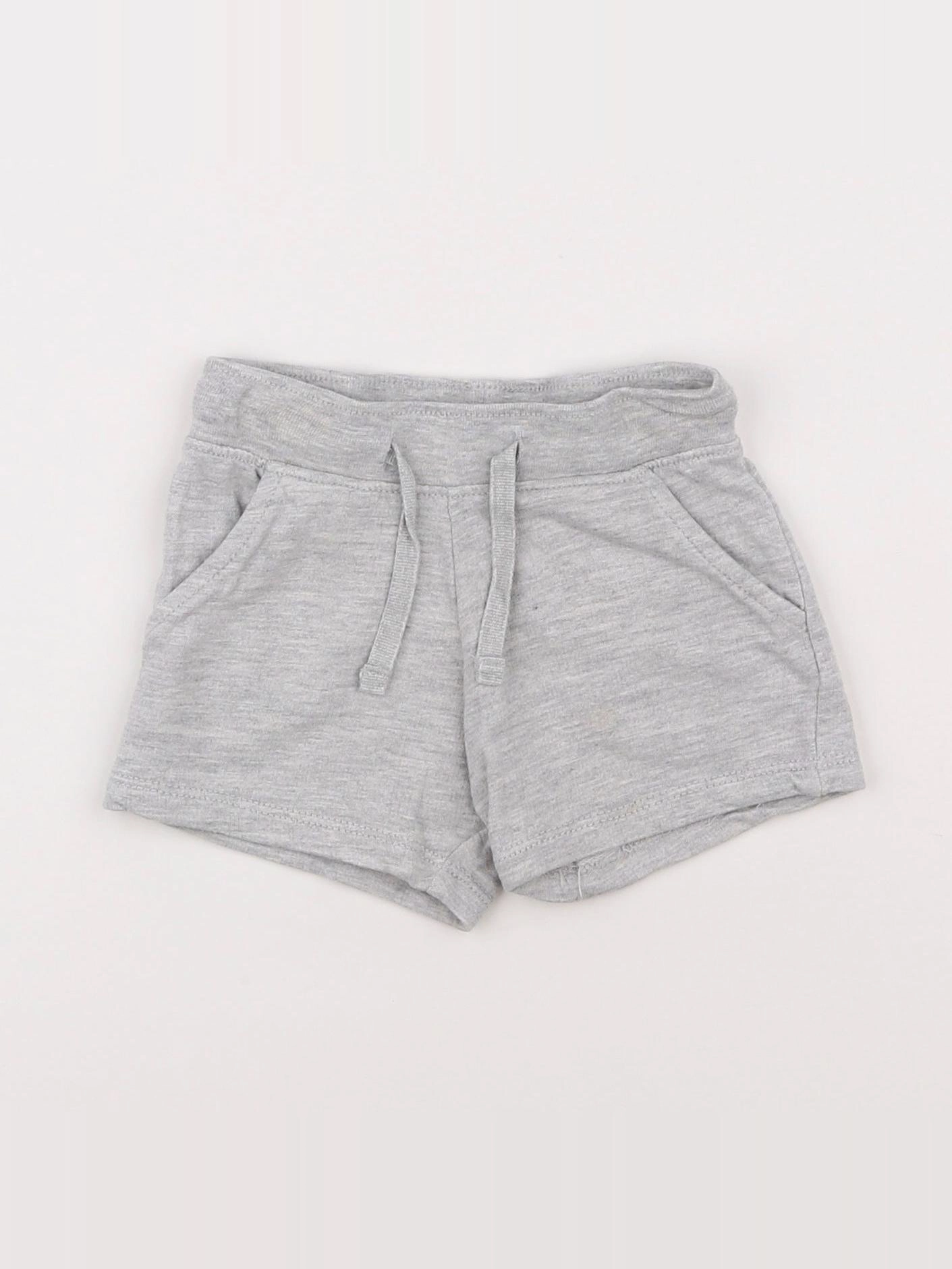 Boutchou - short gris - 9 mois