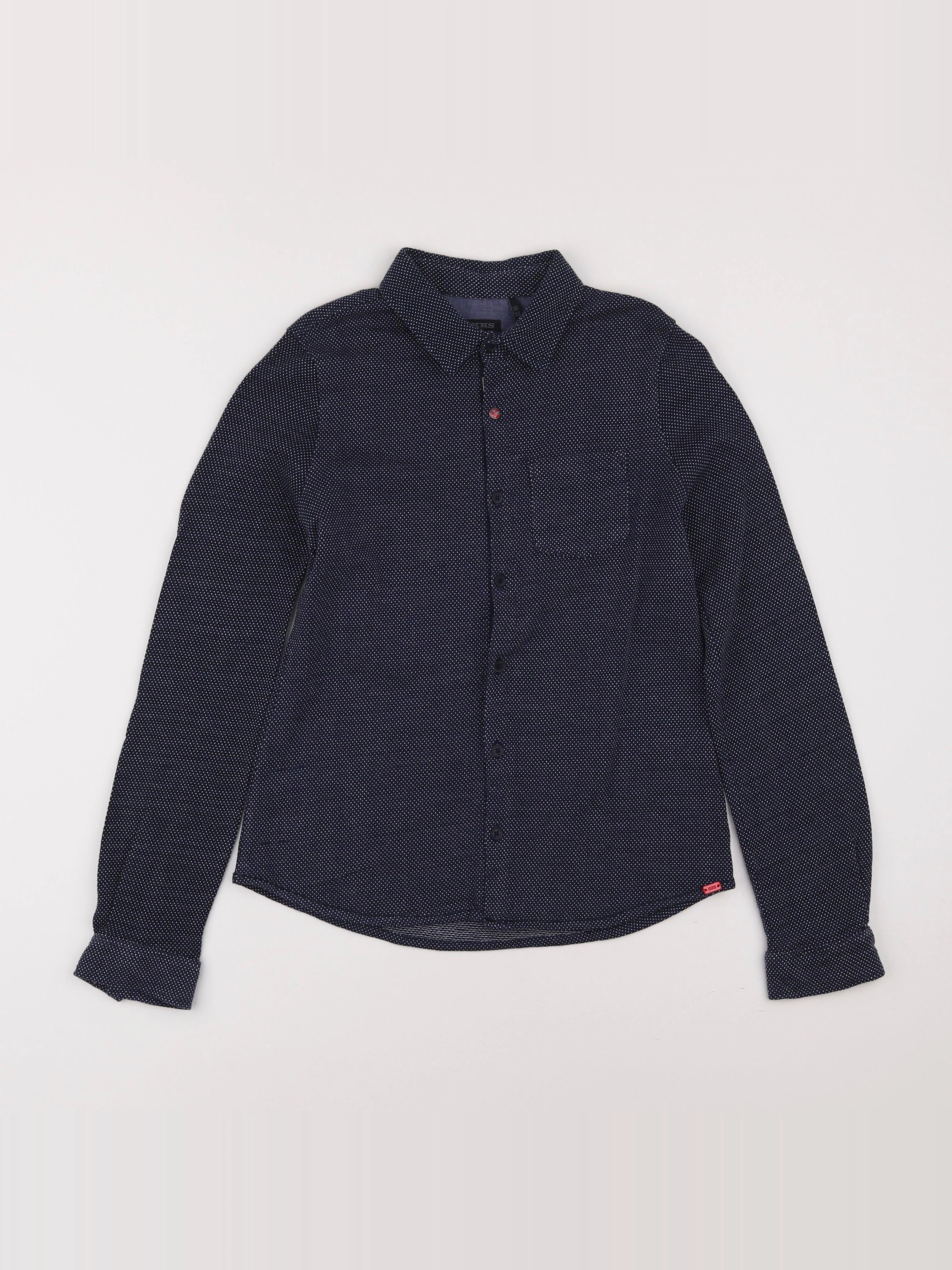 IKKS - chemise bleu - 10 ans