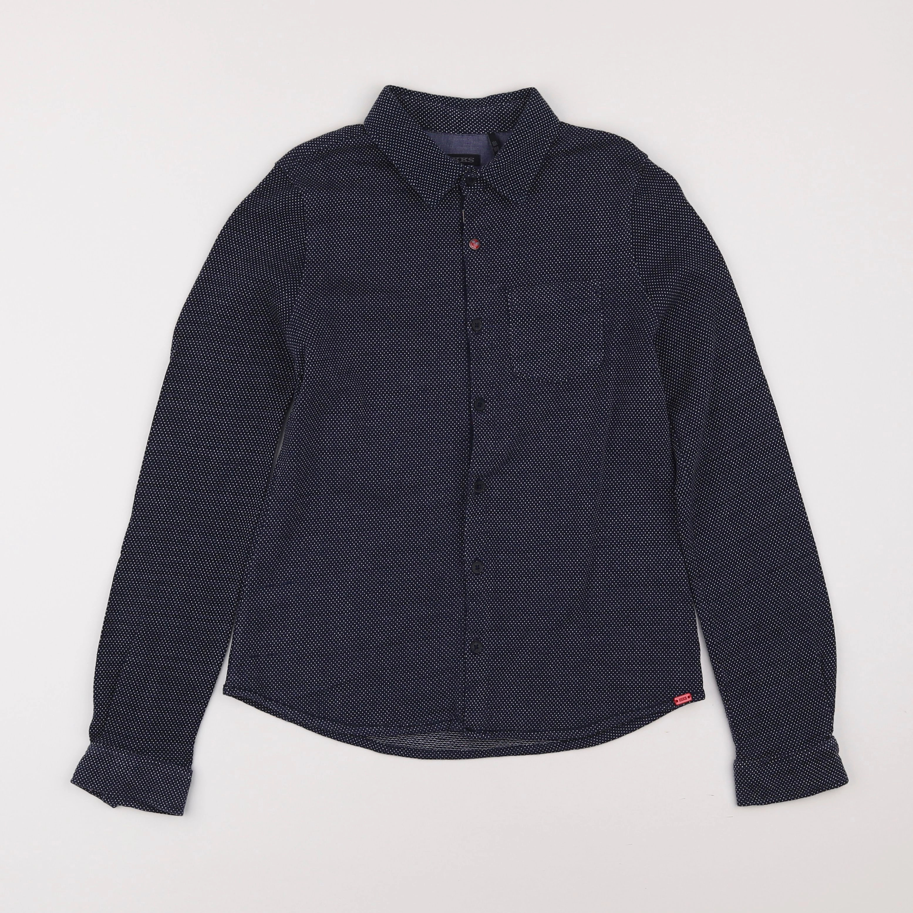 IKKS - chemise bleu - 10 ans