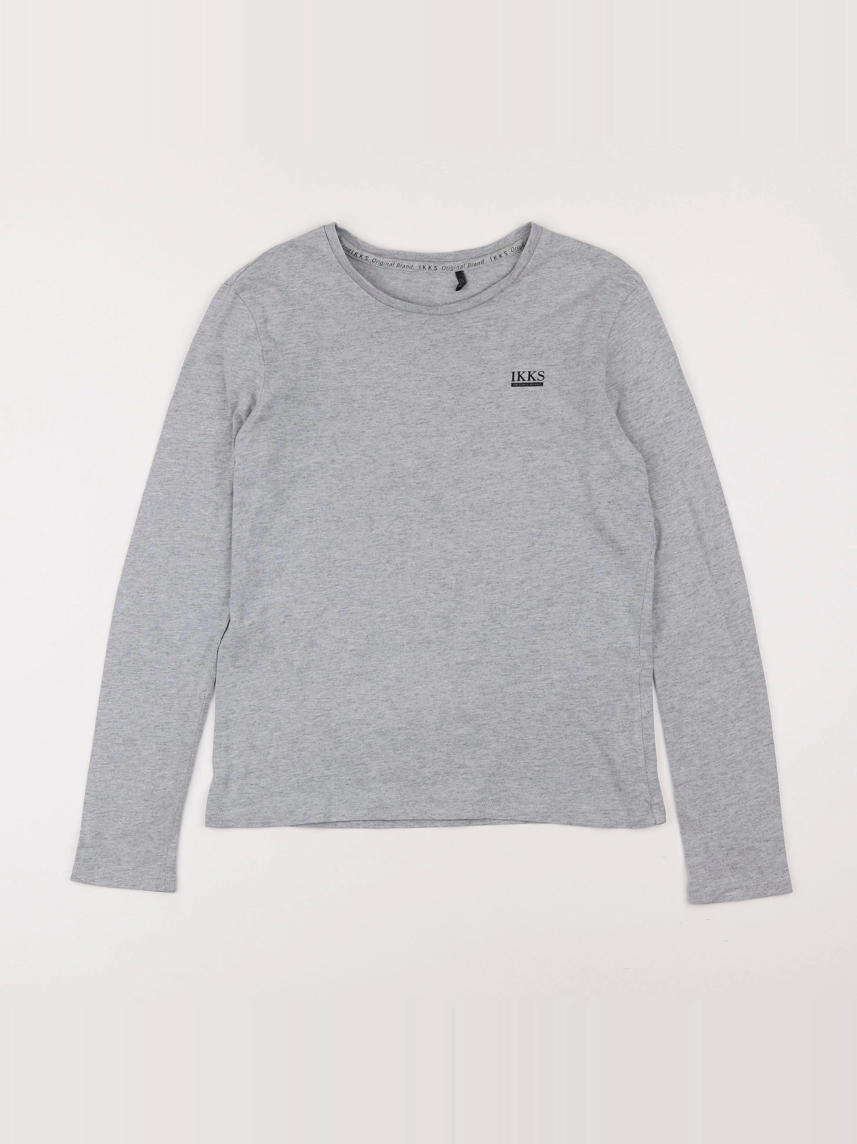 IKKS - tee-shirt gris - 12 ans