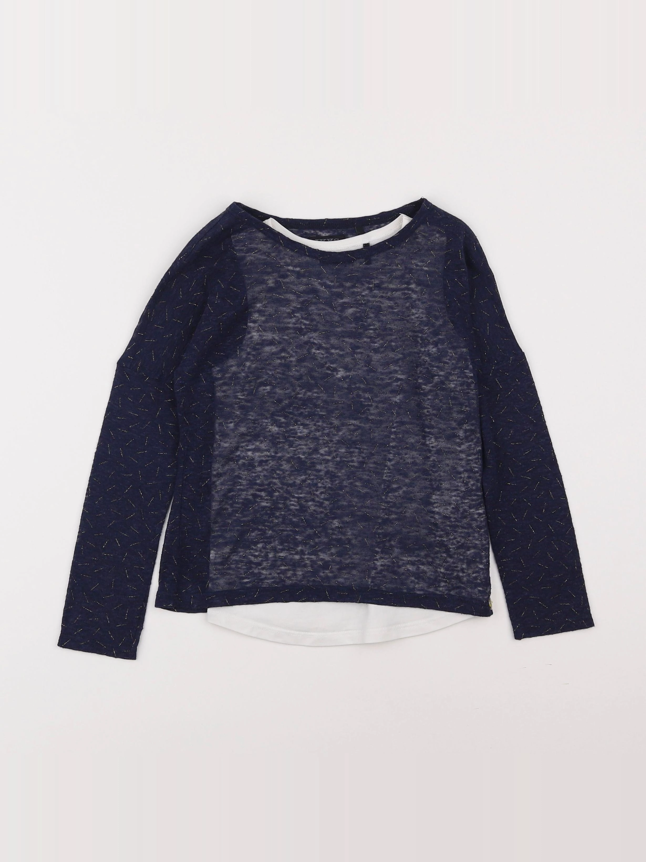 IKKS - tee-shirt bleu - 5 ans