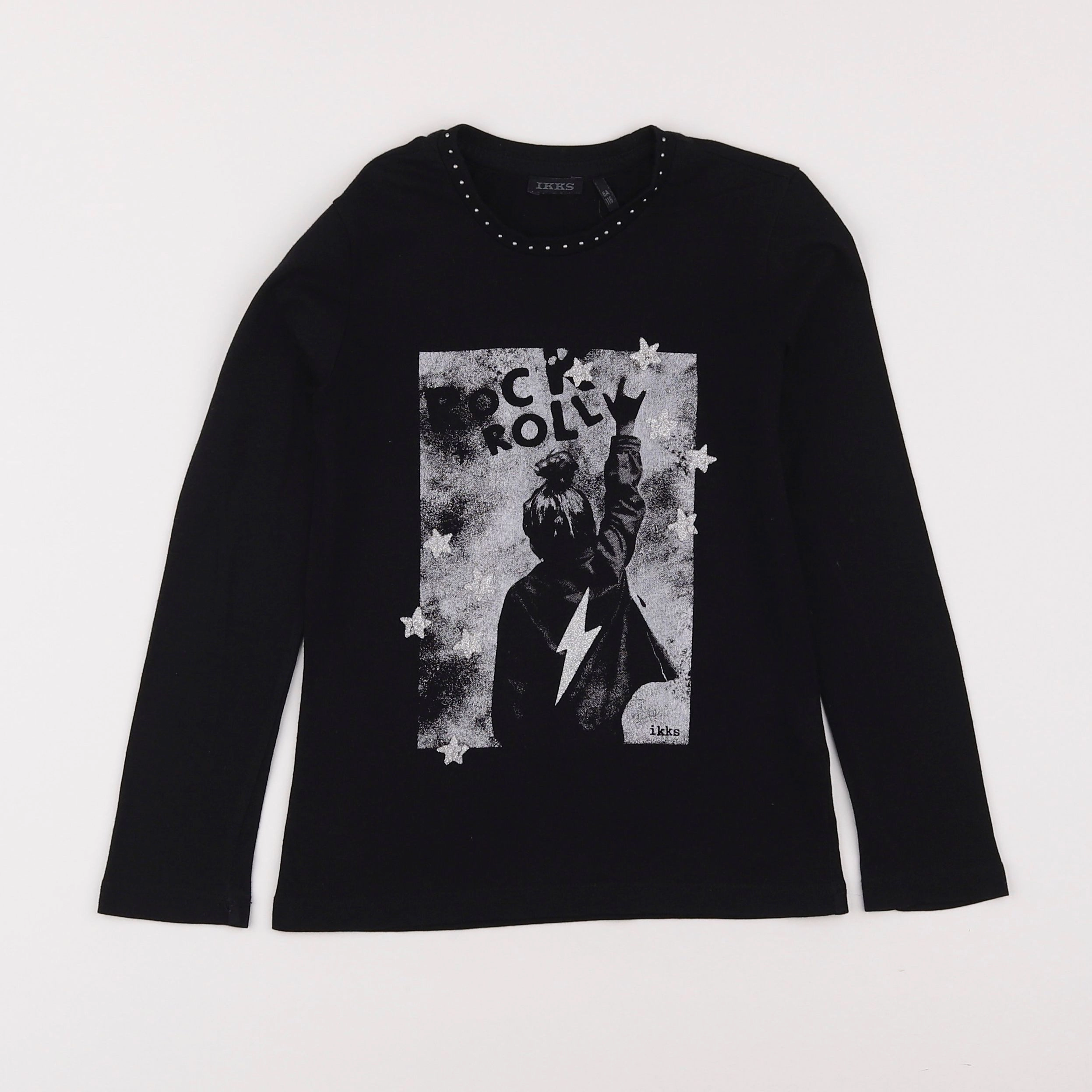IKKS - tee-shirt noir - 6 ans